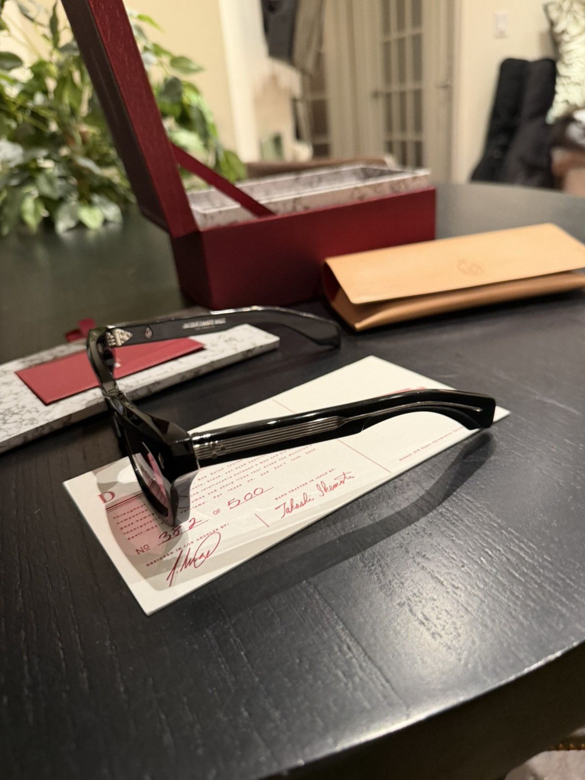 Jacques Marie Mage Jacques Marie Mage Dealan Sunglasses Size ONE SIZE - 4 Thumbnail