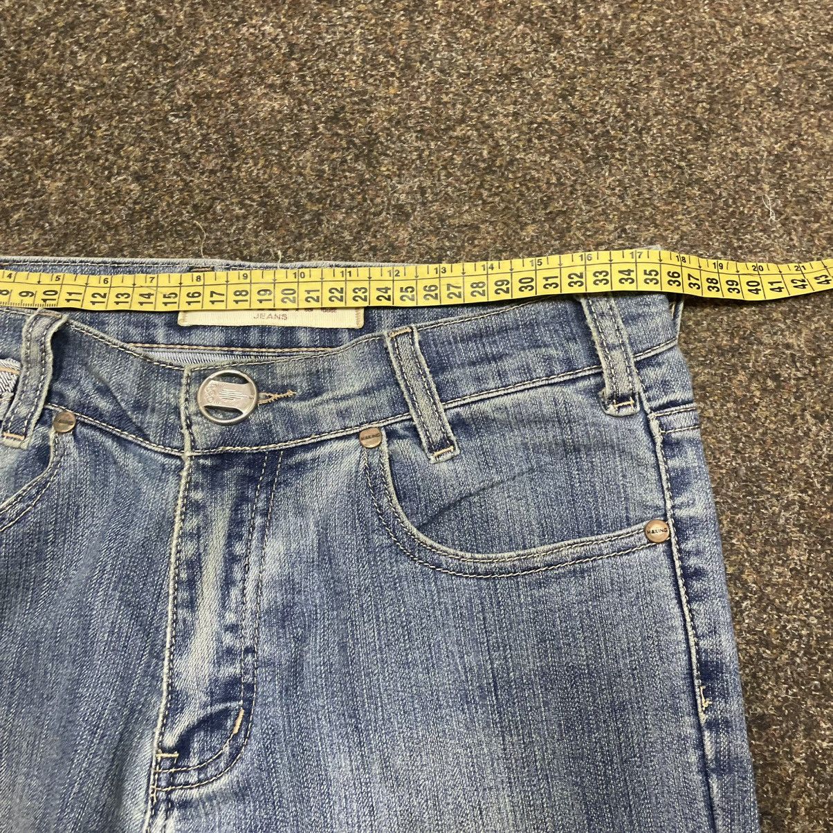 Vintage Vintage Y2K Baggy Flare Jeans Light Wash Skate Archive Logo Size 28" / US 6 / IT 42 - 6 Thumbnail