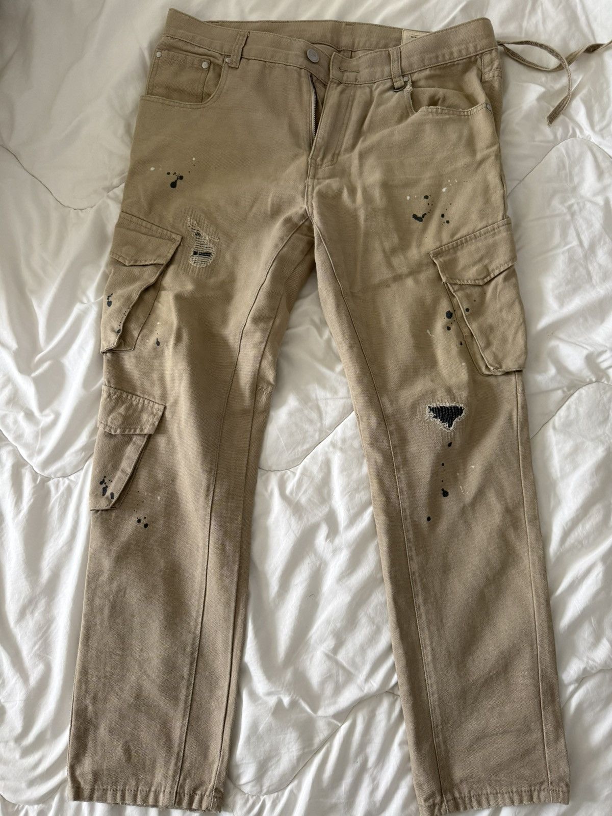 Columbus Cargo Pant distressed