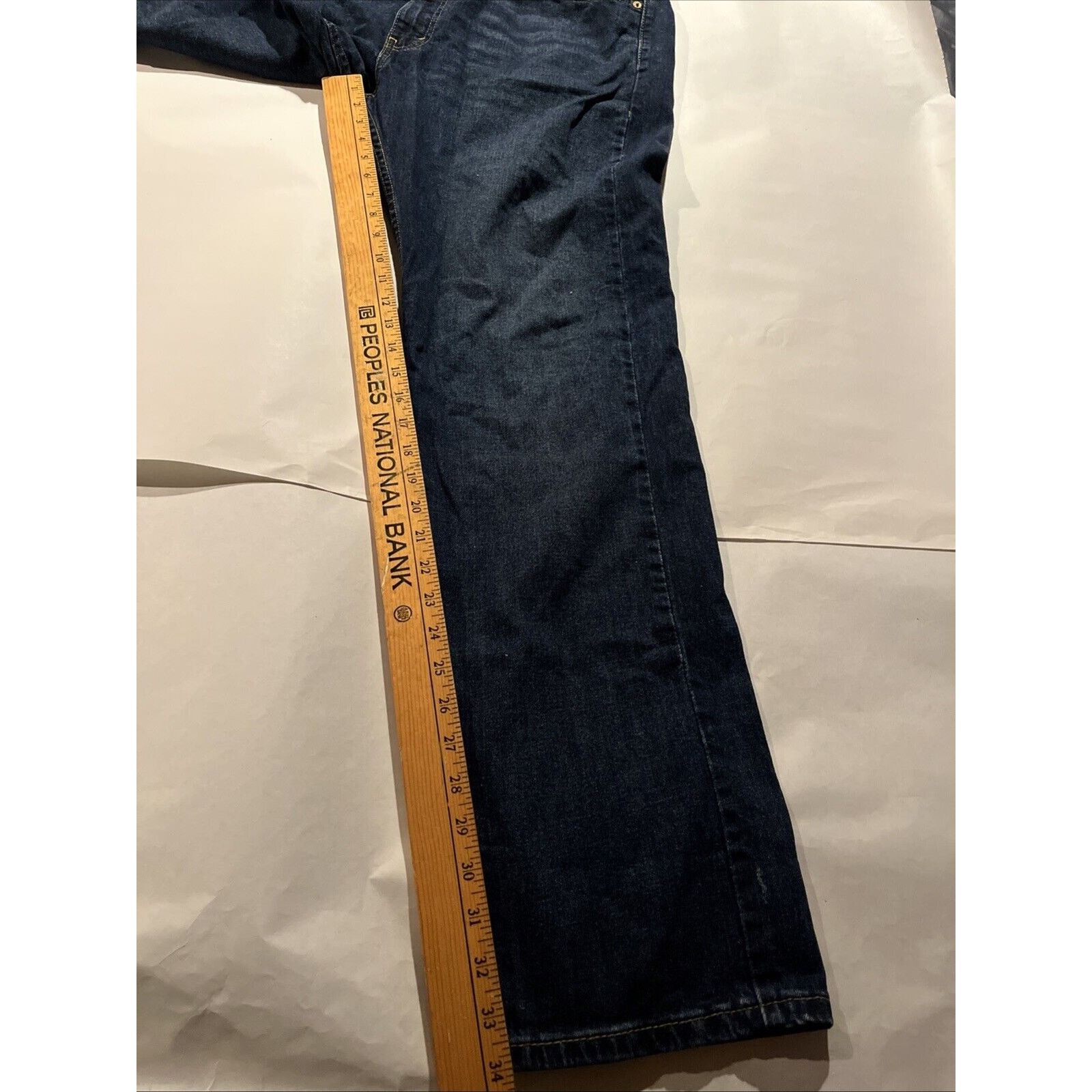 Levi's Levi’s 505 Jeans Men 38x34 Dark Wash Denim Pants Cotton Blue Size US 38 / EU 54 - 7 Thumbnail