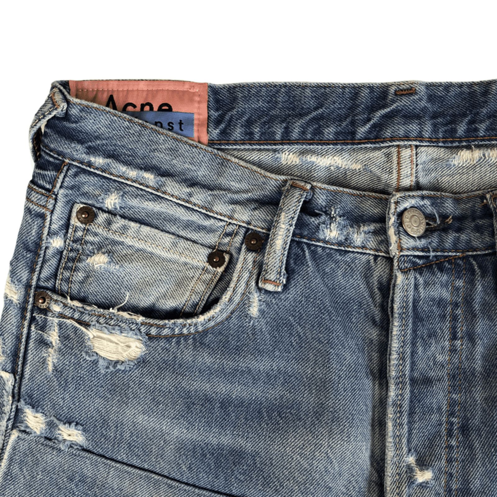 Acne Studios Acne Studios 1996 Jeans Vintage Patch 30/32 Size US 30 / EU 46 - 4 Thumbnail