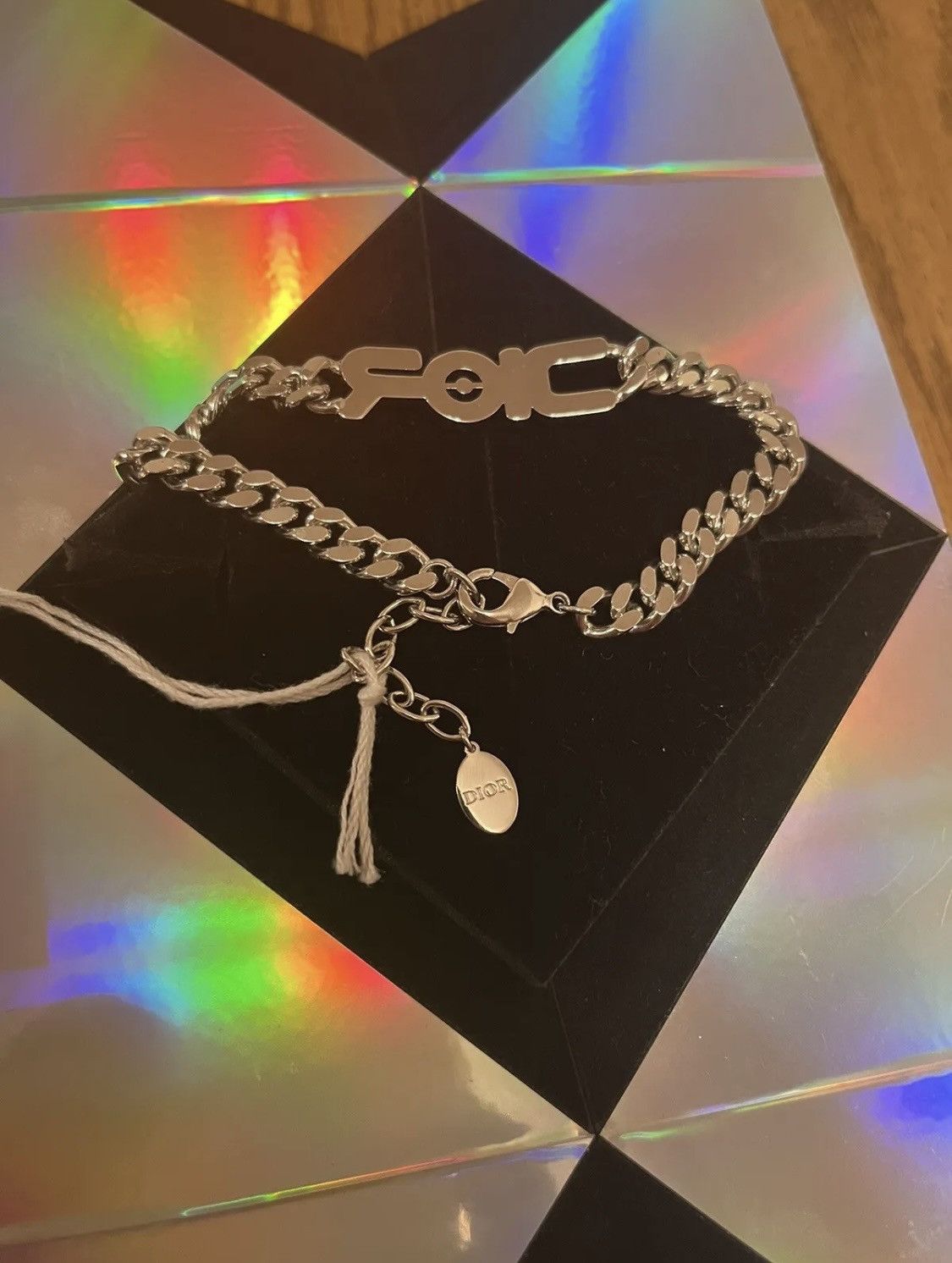 Dior Dior X Soryama Brass Logo Bracelet Size ONE SIZE - 4 Thumbnail