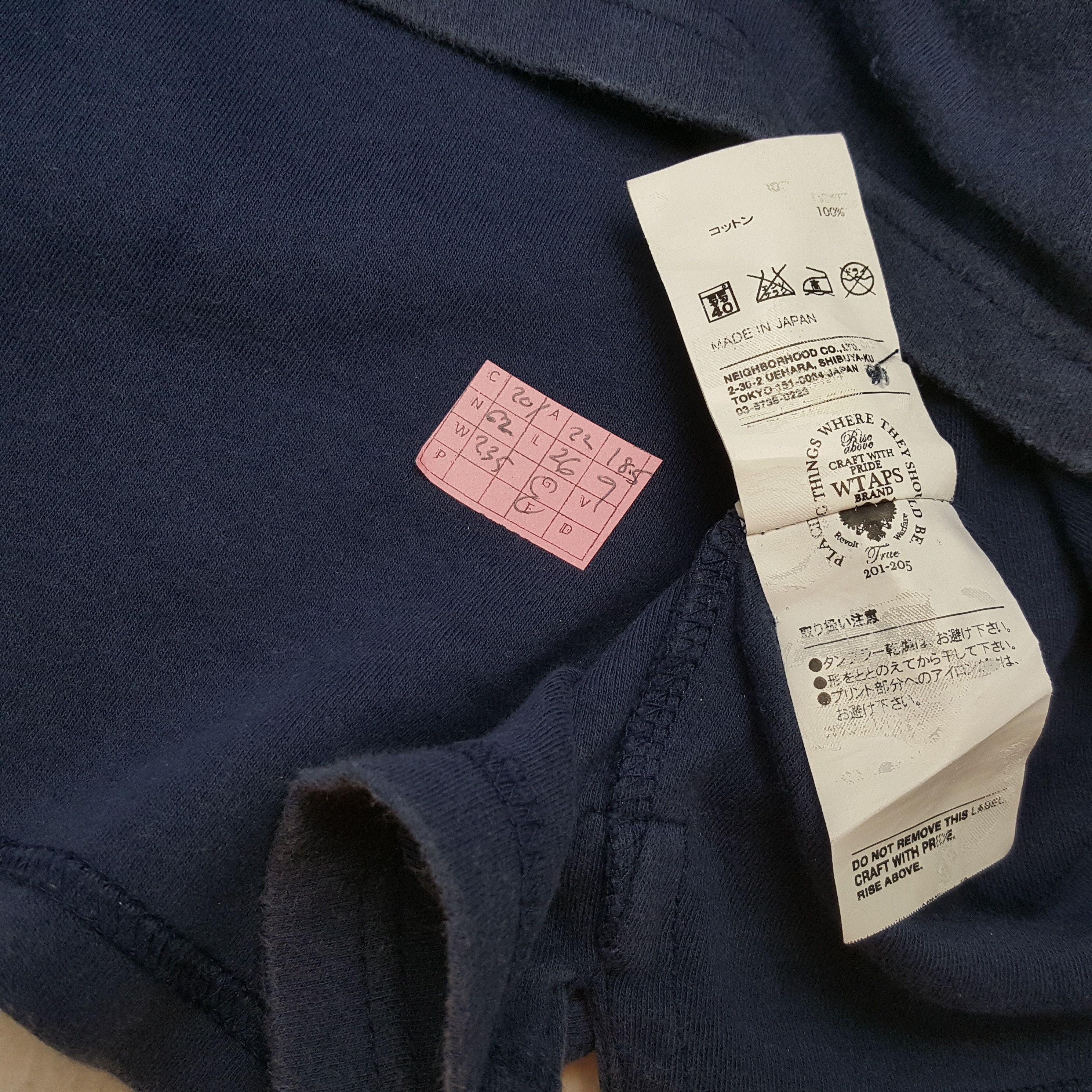 Japanese Brand × Vintage × Wtaps WTAPS 23 Casual Style Polos Size US L / EU 52-54 / 3 - 5 Thumbnail