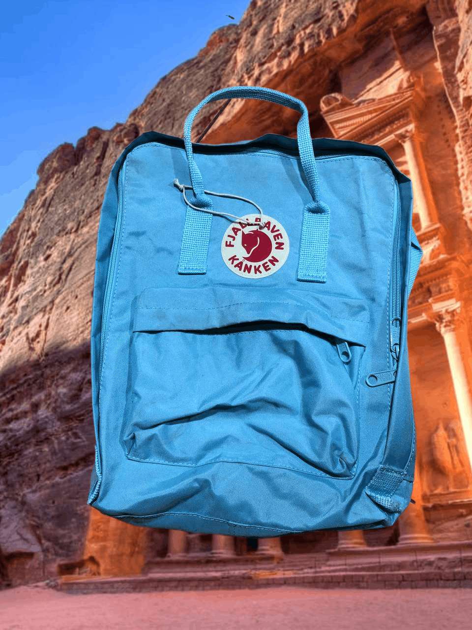 Fjallraven Backpacks Vintage Y2K Fjallraven blue logo streetwear Size ONE SIZE - 1 Thumbnail