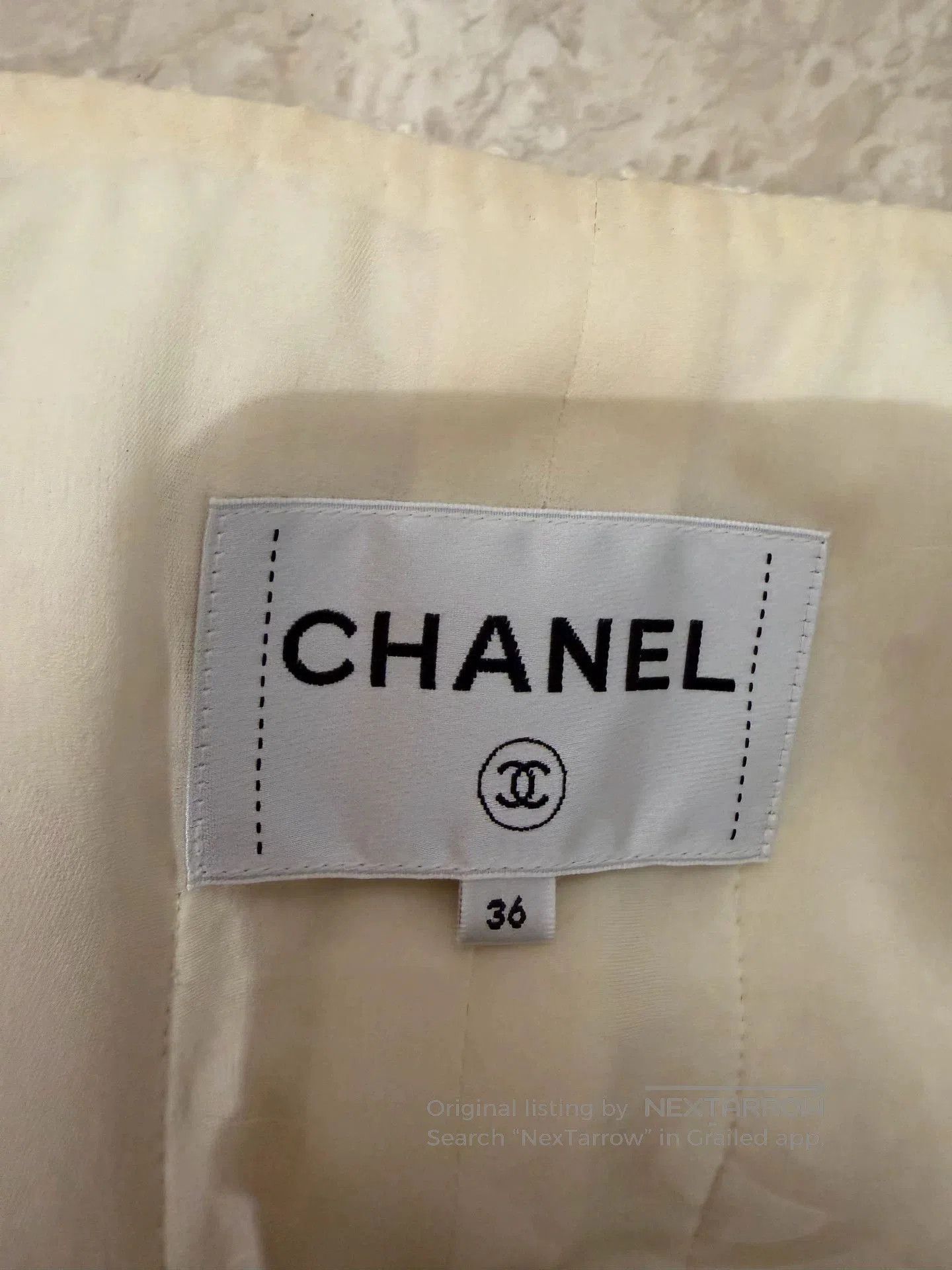 Chanel Chanel Equestrian White Beaded Vest. Size US S / EU 44-46 / 1 - 3 Thumbnail