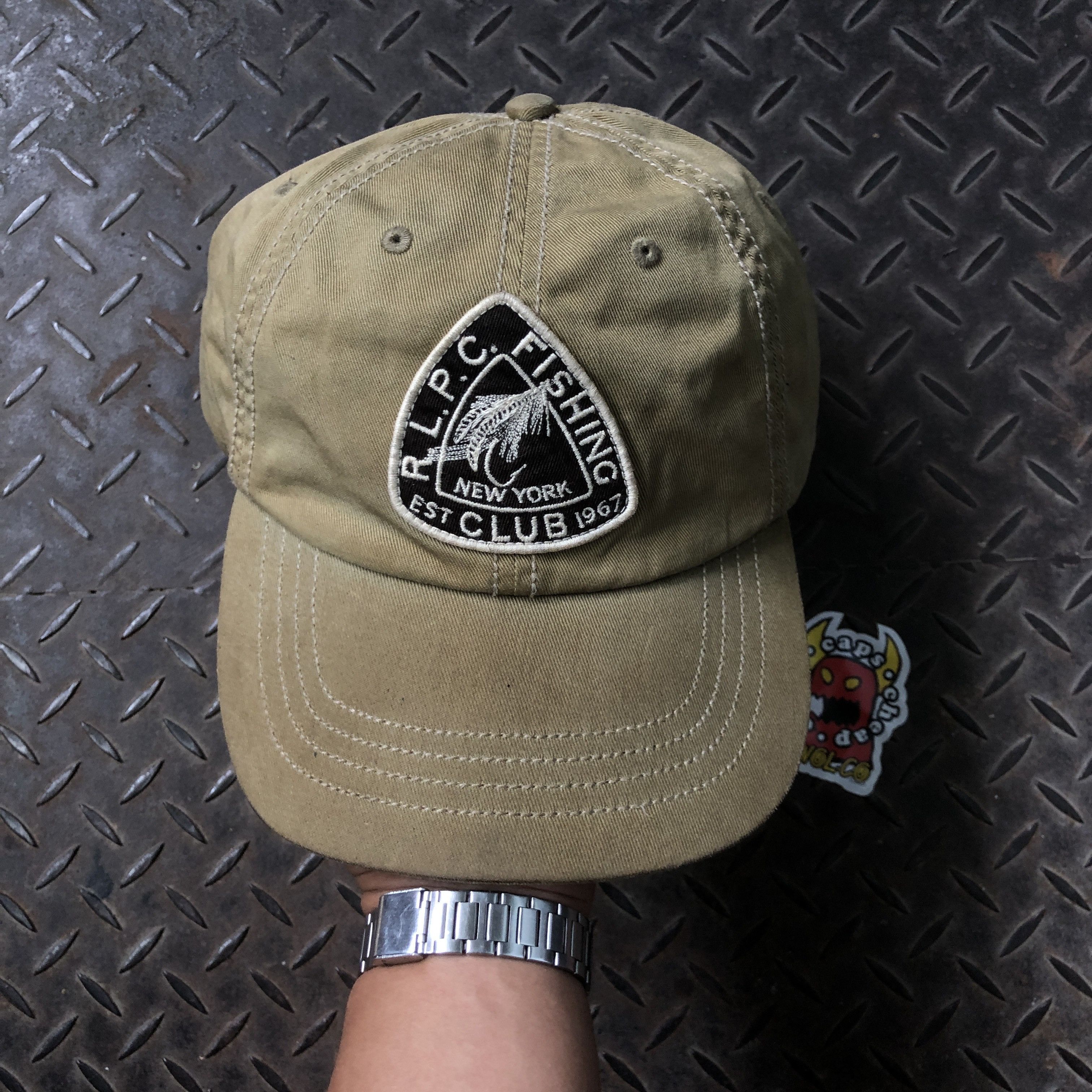 Polo Ralph Lauren 🔥RARE🔥 Vintage Polo Sport Ralph Lauren Fishing Club Hat Size ONE SIZE - 2 Thumbnail