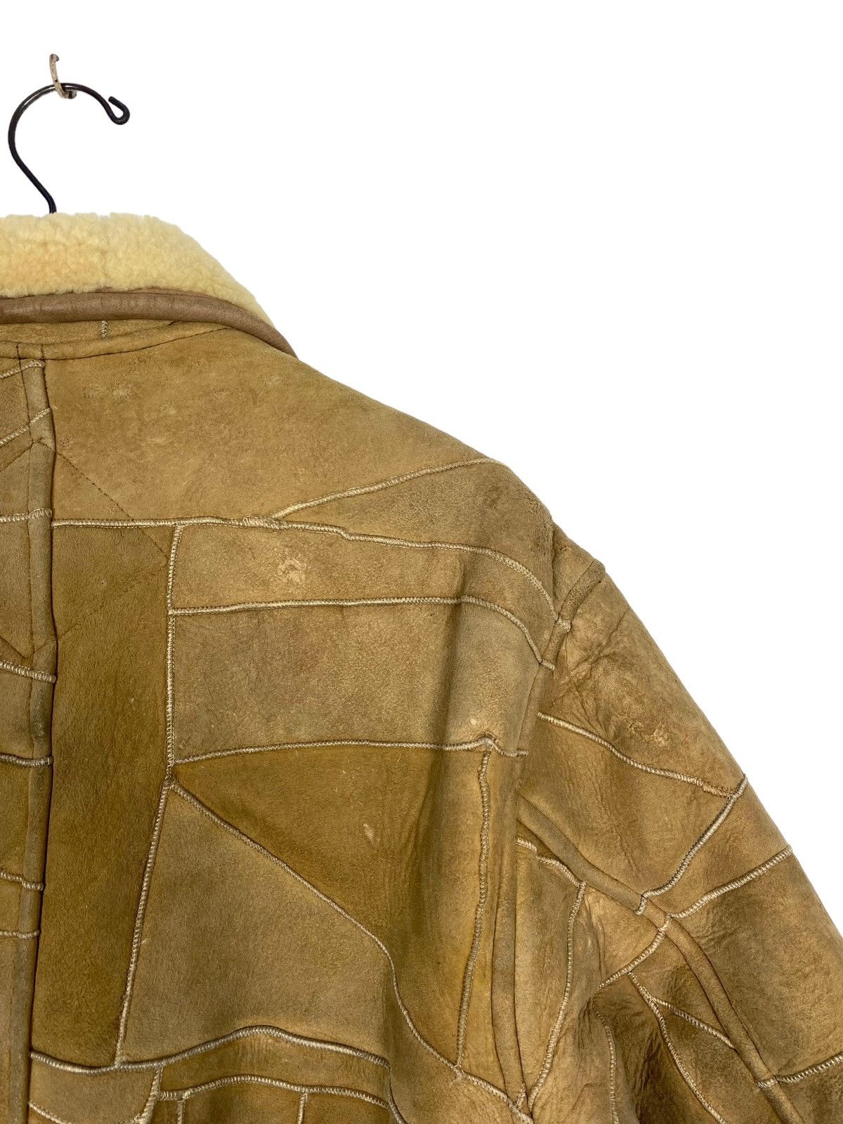 Hai Sporting Gear Hai Sporting Gear Issey Shearling B3 Patch Work Jacket Size US M / EU 48-50 / 2 - 13 Thumbnail