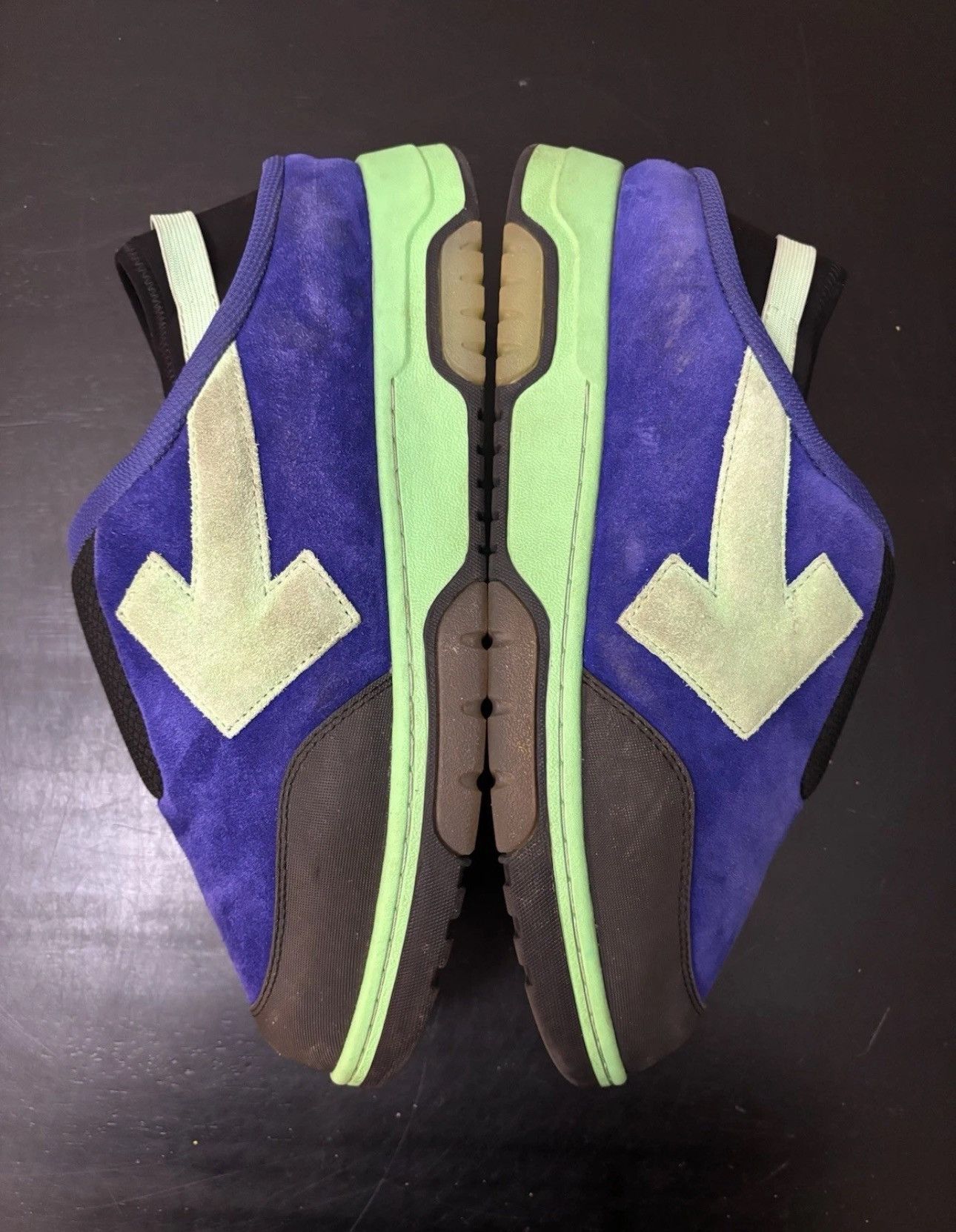 Off-White Off White Out of Office Arrow Mule Violet Green Size US 11 / EU 44 - 4 Thumbnail