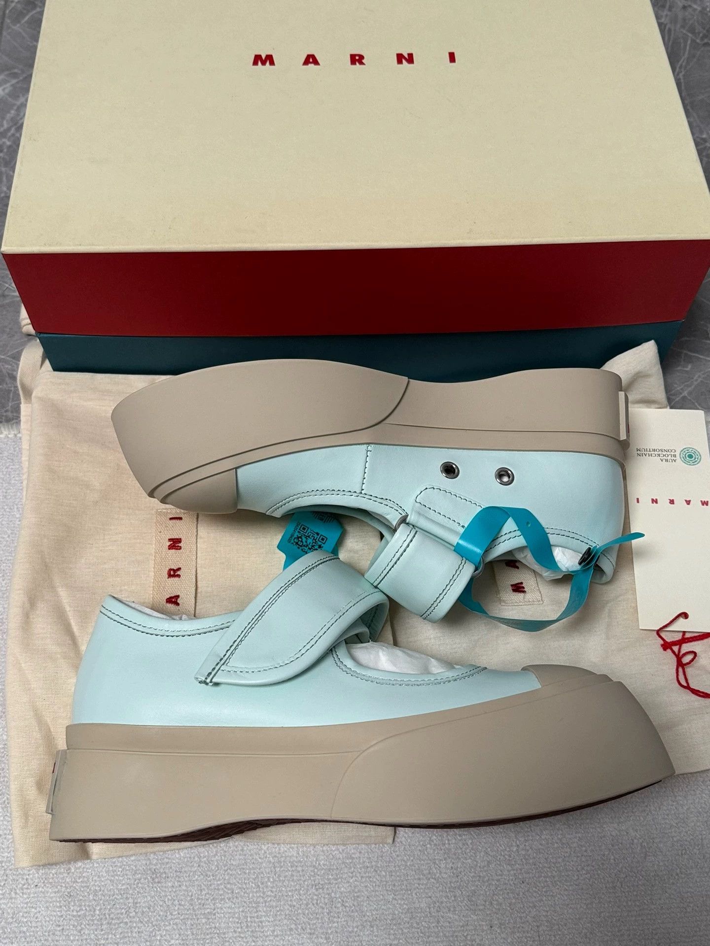 Marni Marni Mary Jane Velcro mint 36 Size US 5.5 / IT 35.5 - 8 Thumbnail