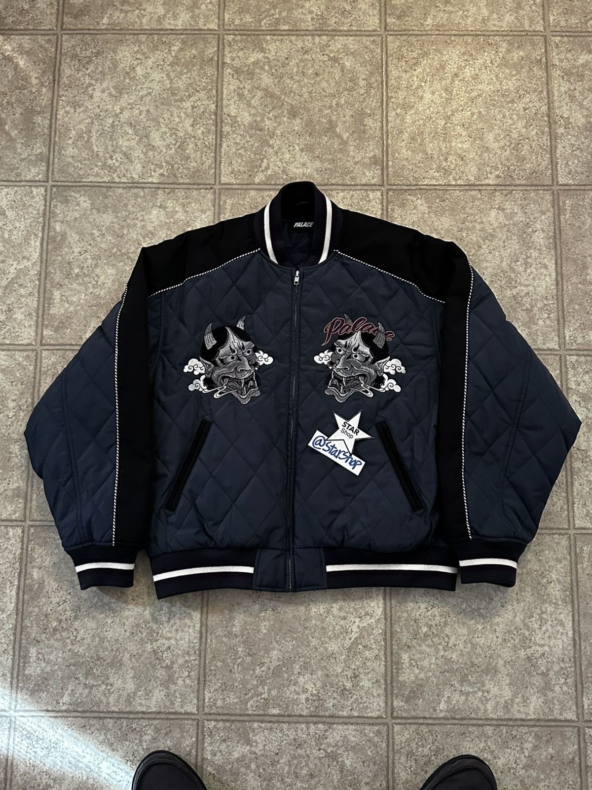 Palace Palace Double Dragon tour jacket | Grailed