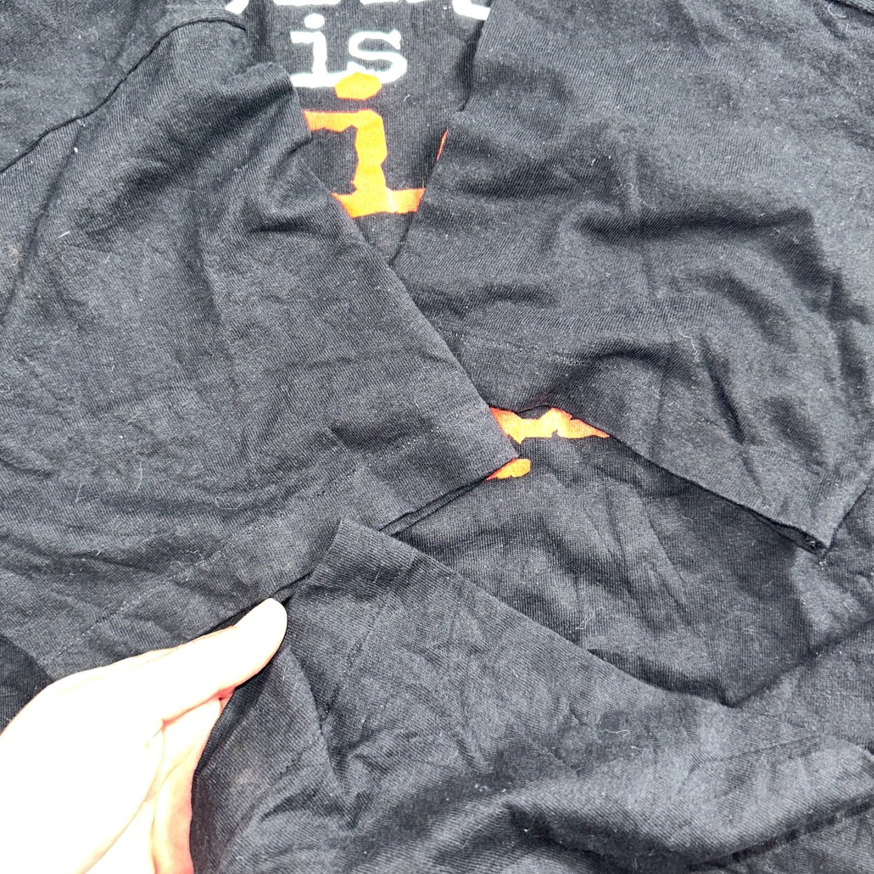 Fruit Of The Loom VINTAGE Nascar Racing FOTL 90s VTG T Shirt Winston Cup Fast Cars MPH Text XL Quote Black Mens Fruit of the Loom Shirt Size US XL / EU 56 / 4 - 4 Thumbnail