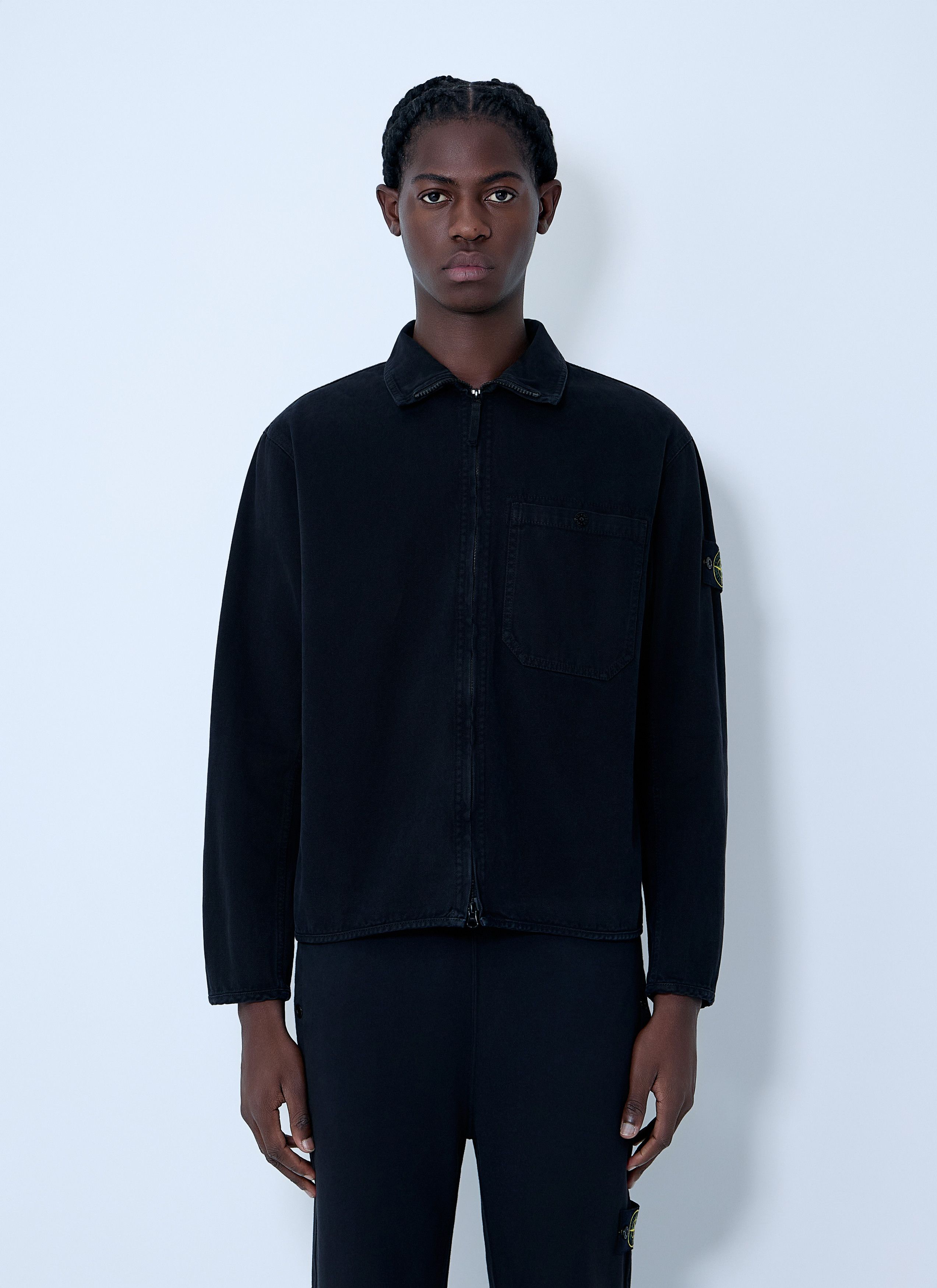 Stone Island Logo Patch Overshirt Size US L / EU 52-54 / 3 - 1 Thumbnail