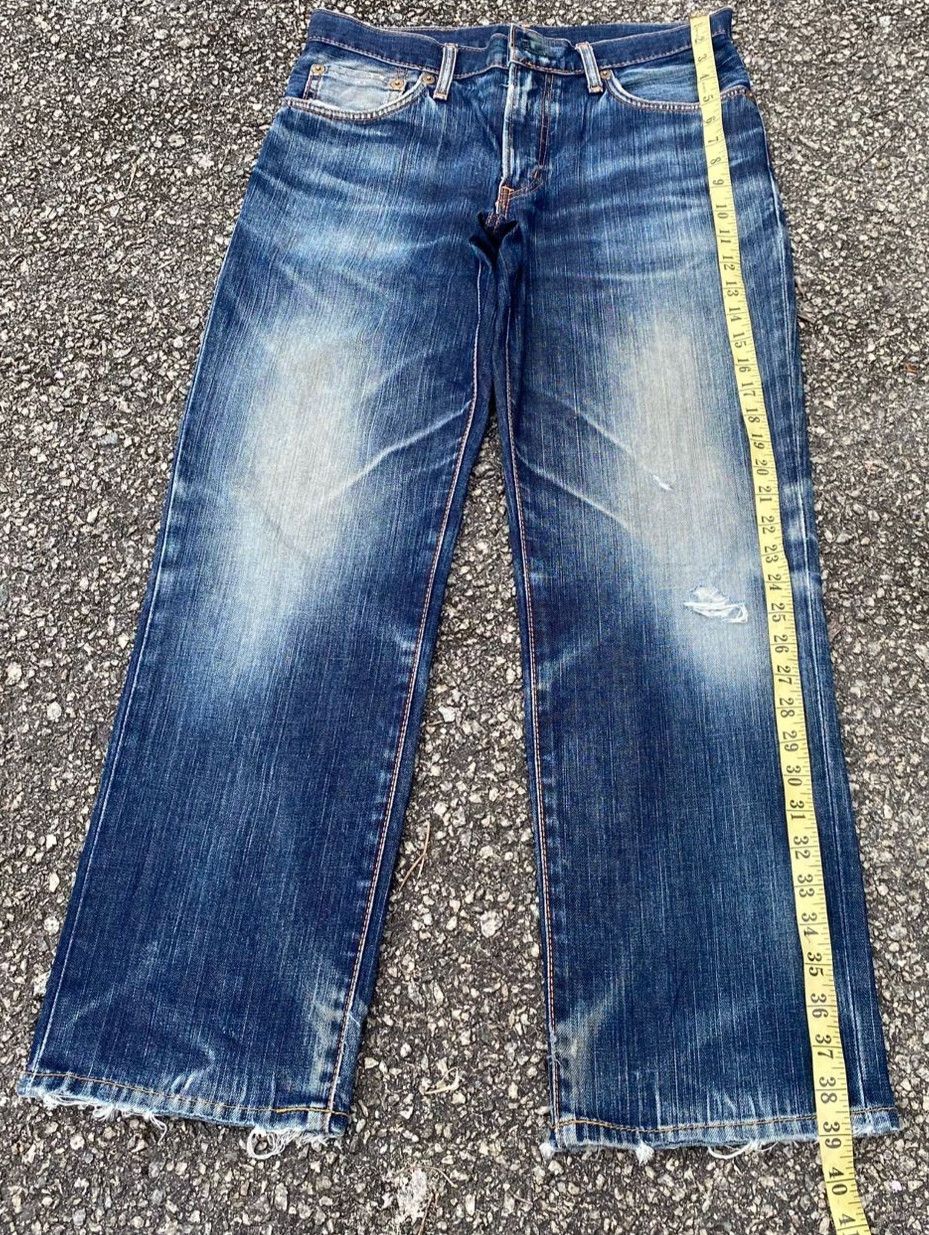 Edwin Vintage Edwin Distressed Denim Size US 31 - 3 Thumbnail