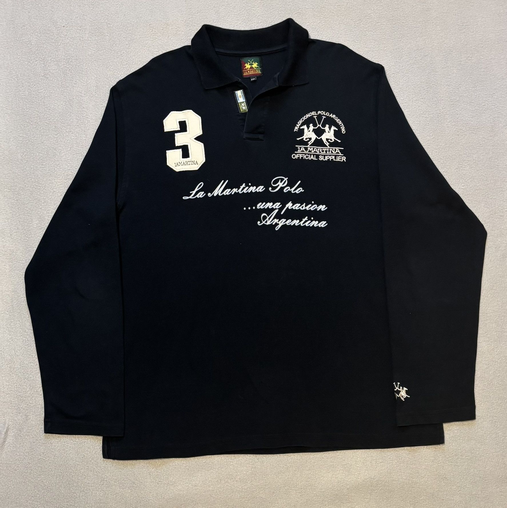 La Martina La Martina Argentina Polo Team Longsleeve Polo Size. XL Size US XL / EU 56 / 4 - 5 Thumbnail