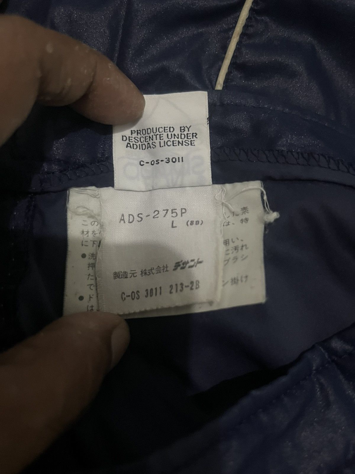 Adidas Vintage 80s Adidas Descente Track Pants Size US 30 / EU 46 - 10 Thumbnail