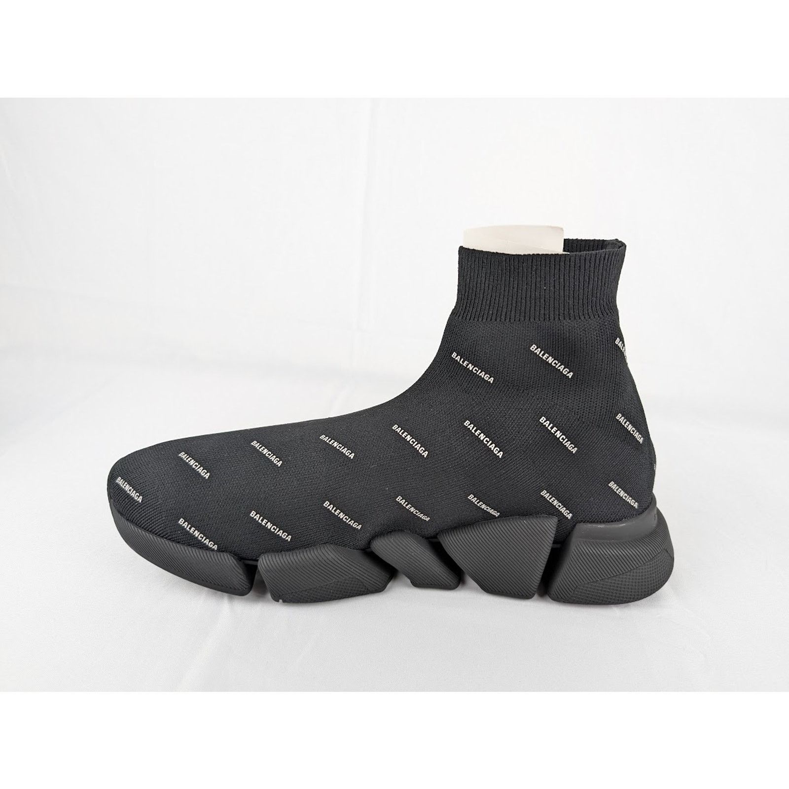 Balenciaga o1rshd1 Speed 2.0 LT Sneakers in Black/White Size US 12 / EU 45 - 6 Thumbnail