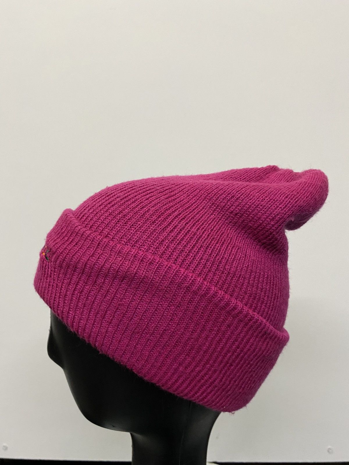 Fiorucci Foorucci Italy Embroidery Beanie Hat Size ONE SIZE - 3 Thumbnail