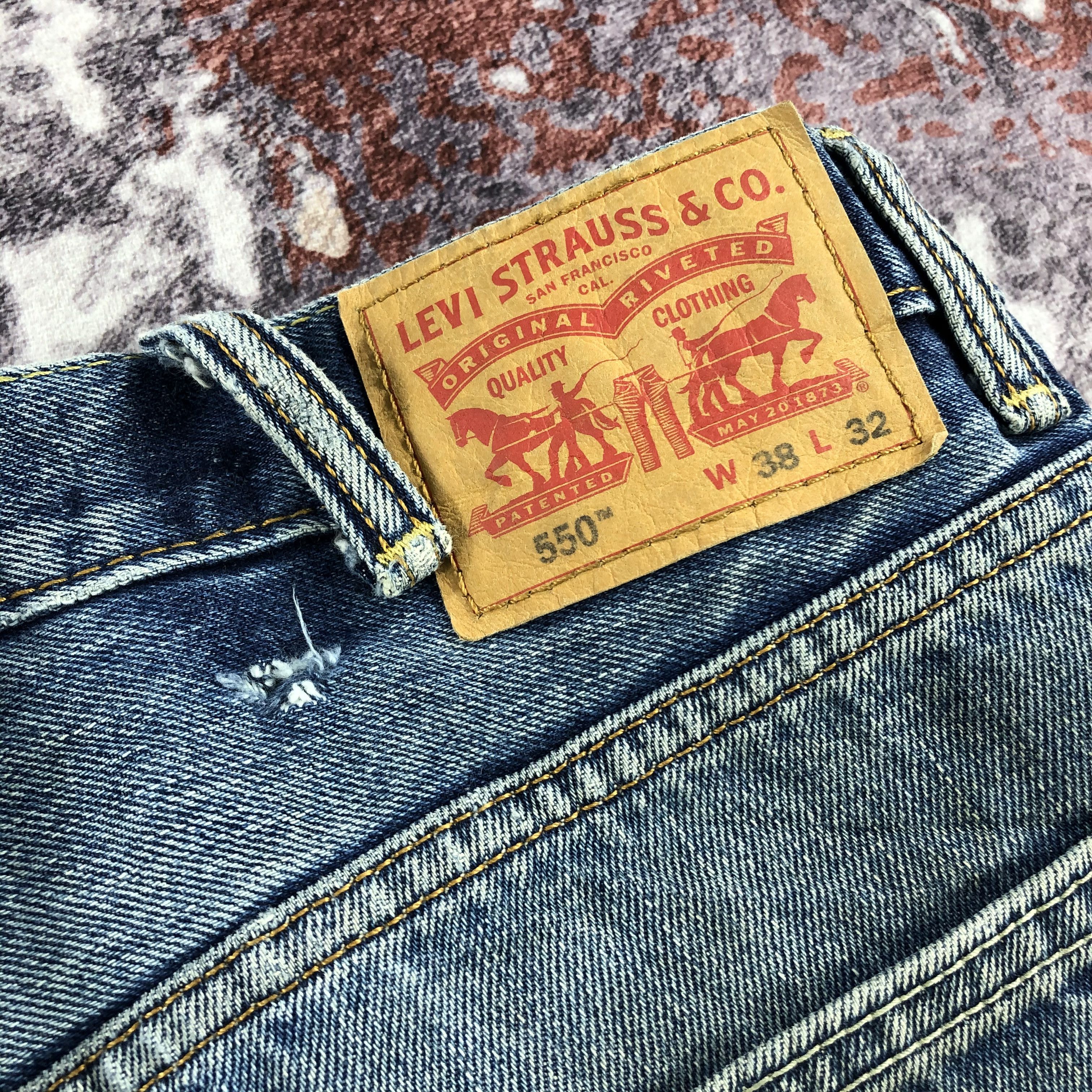 Levi's × Vintage Vintage Blue Wash Levis 550 Jeans-JM2420 Size US 41 - 7 Thumbnail