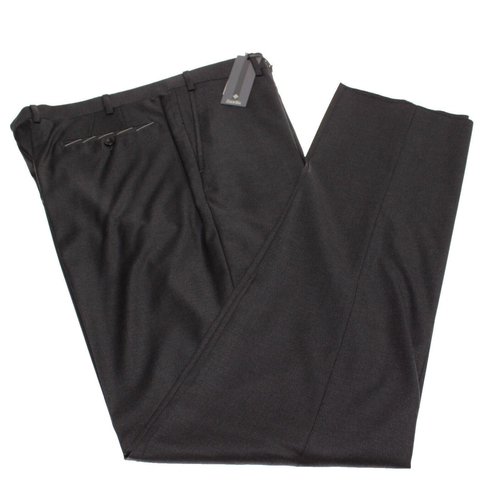 Zanella Zanella New with tags Dress Pants Size 40 US In Gray Size US 40 / EU 56 - 2 Thumbnail
