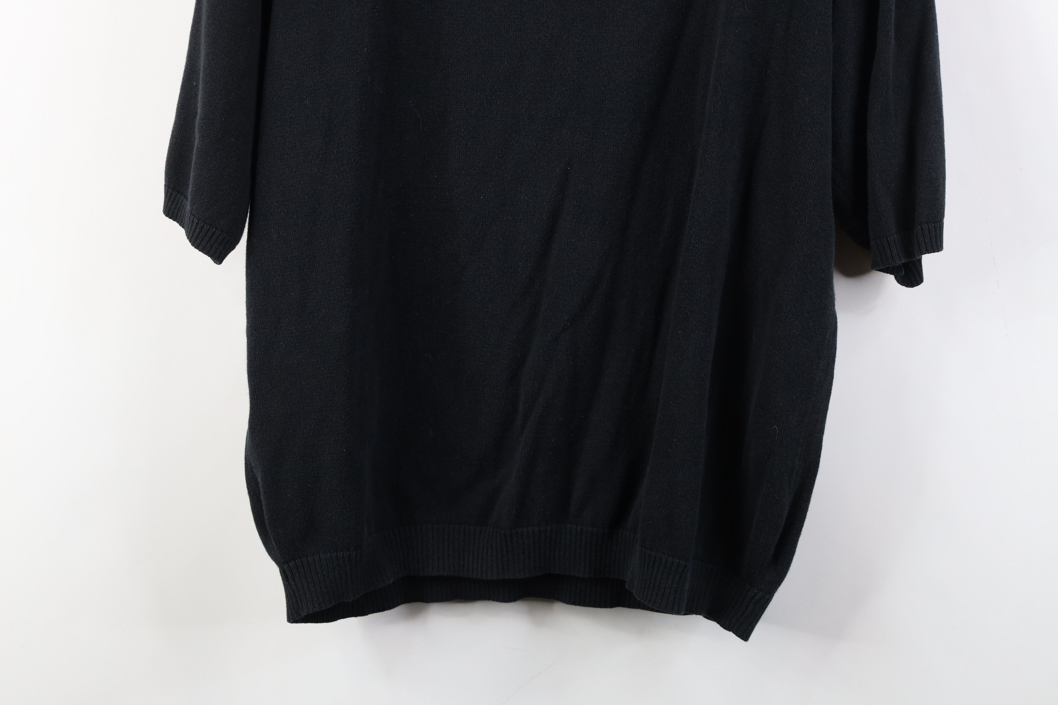 Vintage Vintage 90s Streetwear Ribbed Knit Pullover Polo Shirt Size US L / EU 52-54 / 3 - 13 Thumbnail