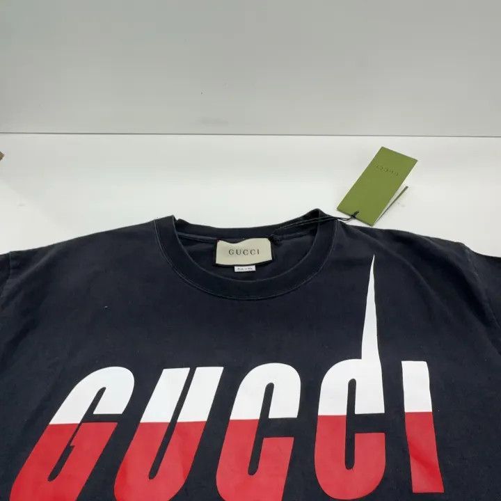 Gucci Gucci Gucci Blade Print Short Sleeve T-Shirt for Men -2506 Size US XXL / EU 58 / 5 - 4 Thumbnail