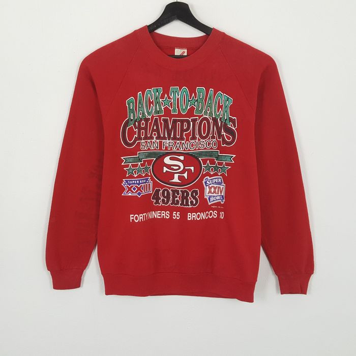 Vintage NFL SAN FRANCISCO 49ERS Football Team Vintage Sweatshirt