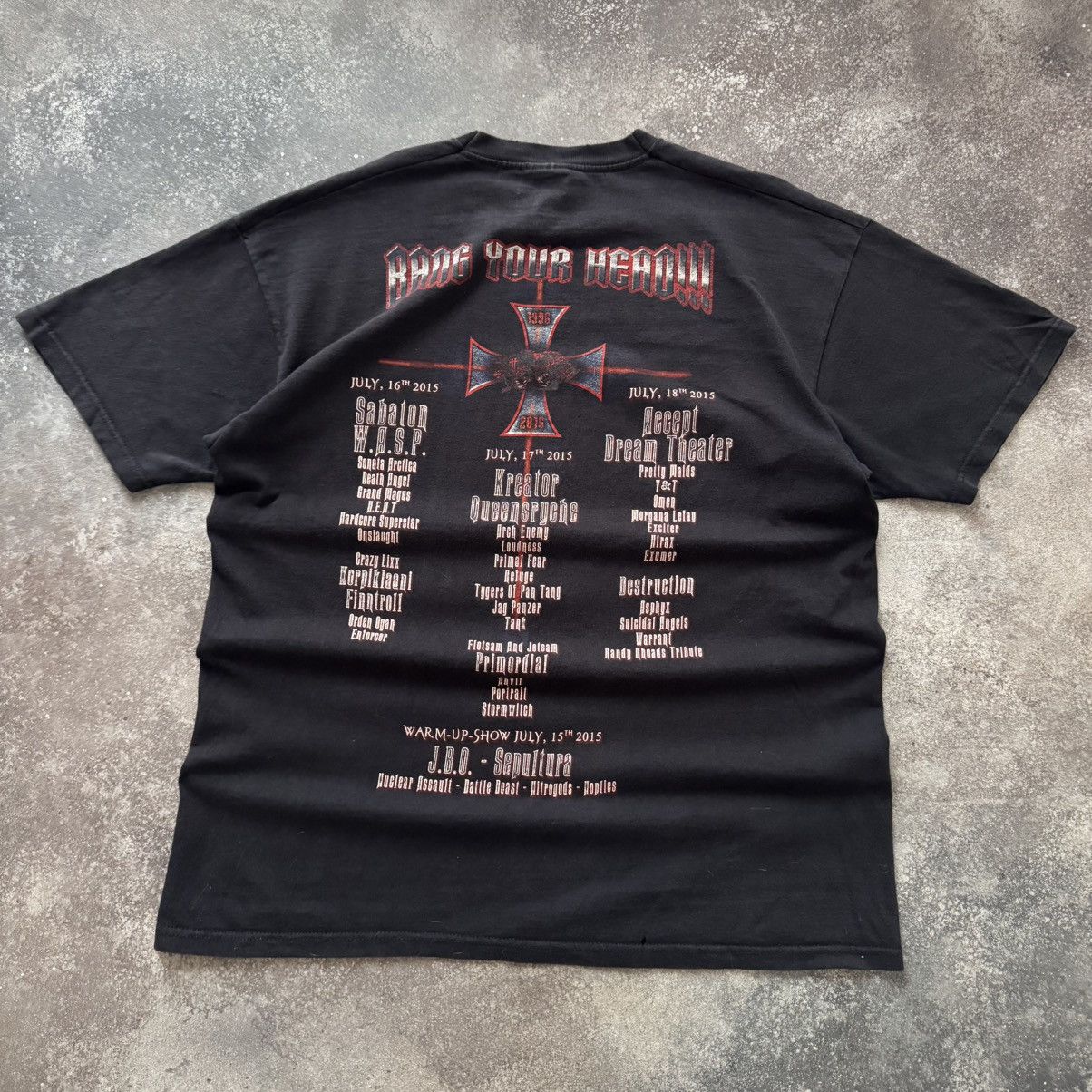 Vintage Amazing Vintage Y2K Faded Rock T-Shirt Size US XL / EU 56 / 4 - 2 Thumbnail