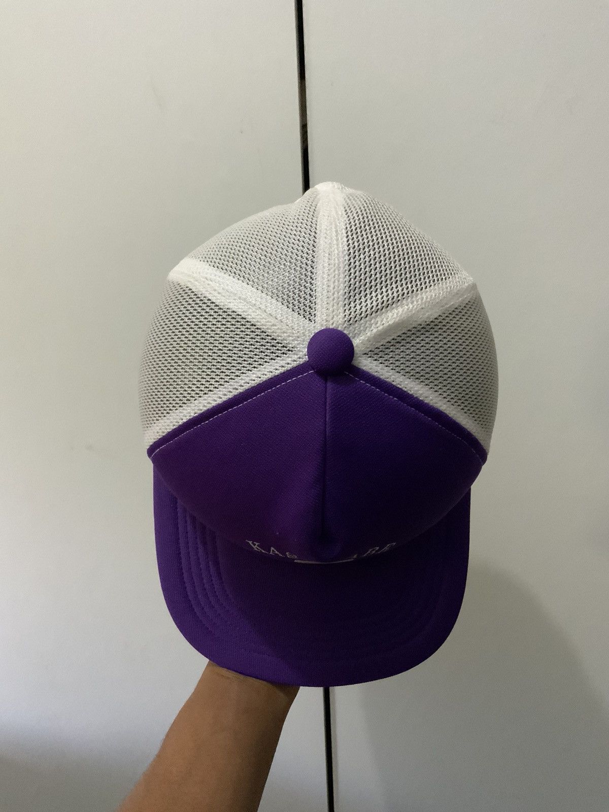 Japanese Brand Vintage Kasukabe Track & Field Trucker Hat Size ONE SIZE - 6 Thumbnail