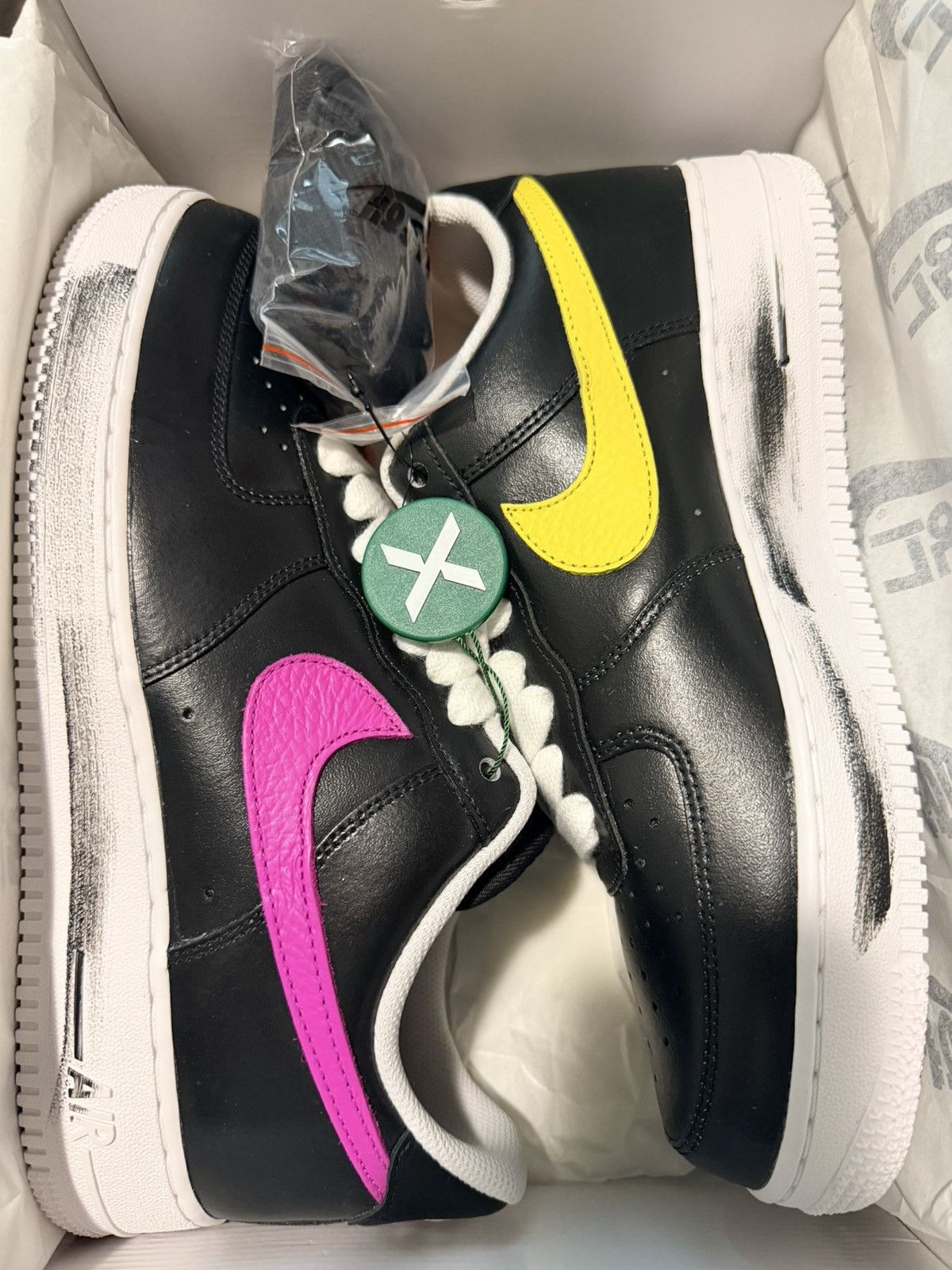 Nike × peaceminusone Nike Air Force 1 Low G-Dragon Peaceminusone Para-Noise 3.0 Size US 10 / EU 43 - 7 Thumbnail