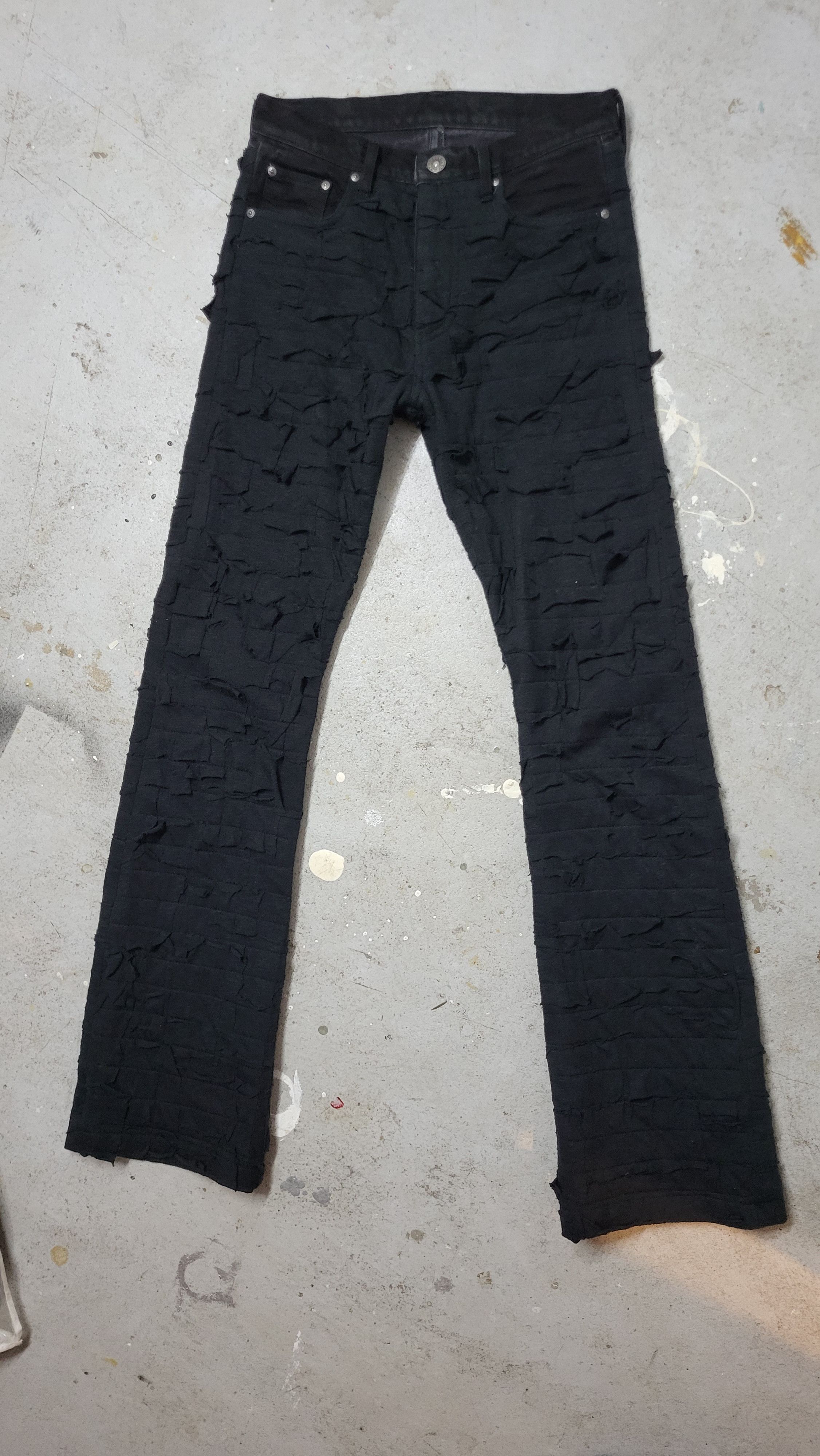 Paradoxe Paris Dark Flayed Sail Jeans Size US 28 / EU 44 - 6 Thumbnail