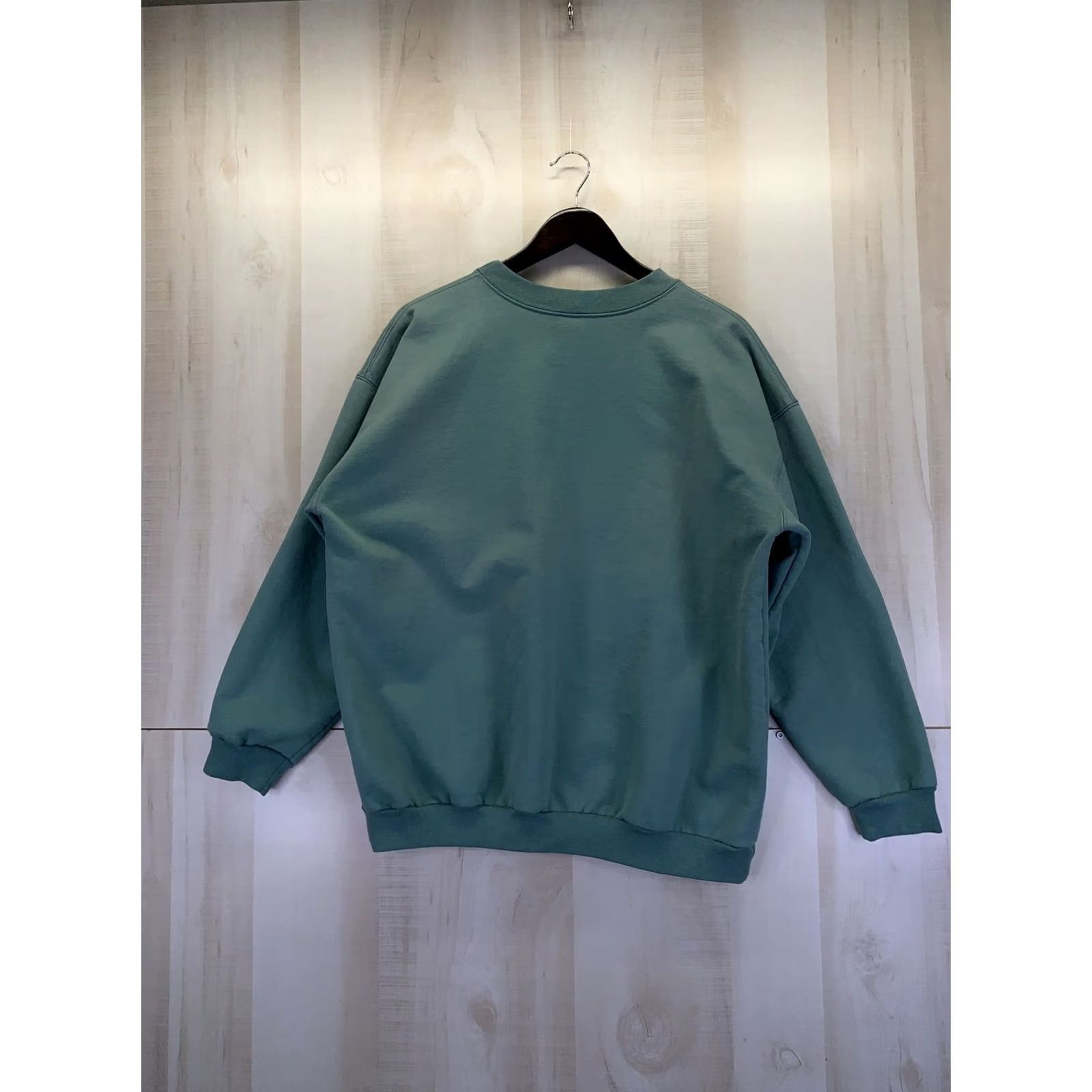 Vintage VINTAGE Viva City USA Womens Blue Green Holiday Sheep Sweatshirt M- Shirt Adult Womens Christmas 1990s Blue Green Holiday Sheep Sweatshirt Size M / US 6-8 / IT 42-44 - 7 Thumbnail