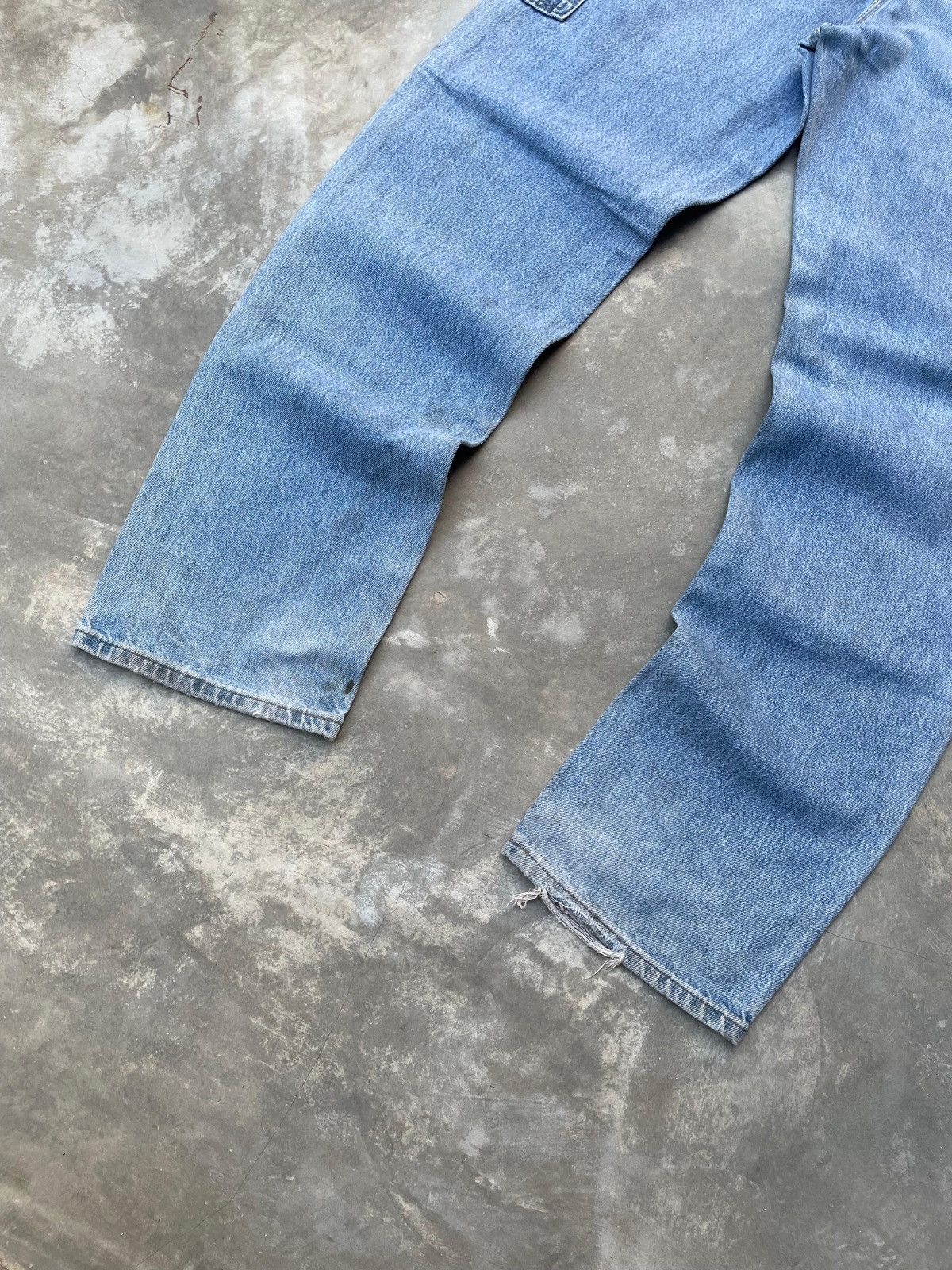 Carhartt Faded Dark Stone Carhartt Doublekne B73-BDST🪡Grunge Size US 32 / EU 48 - 9 Thumbnail