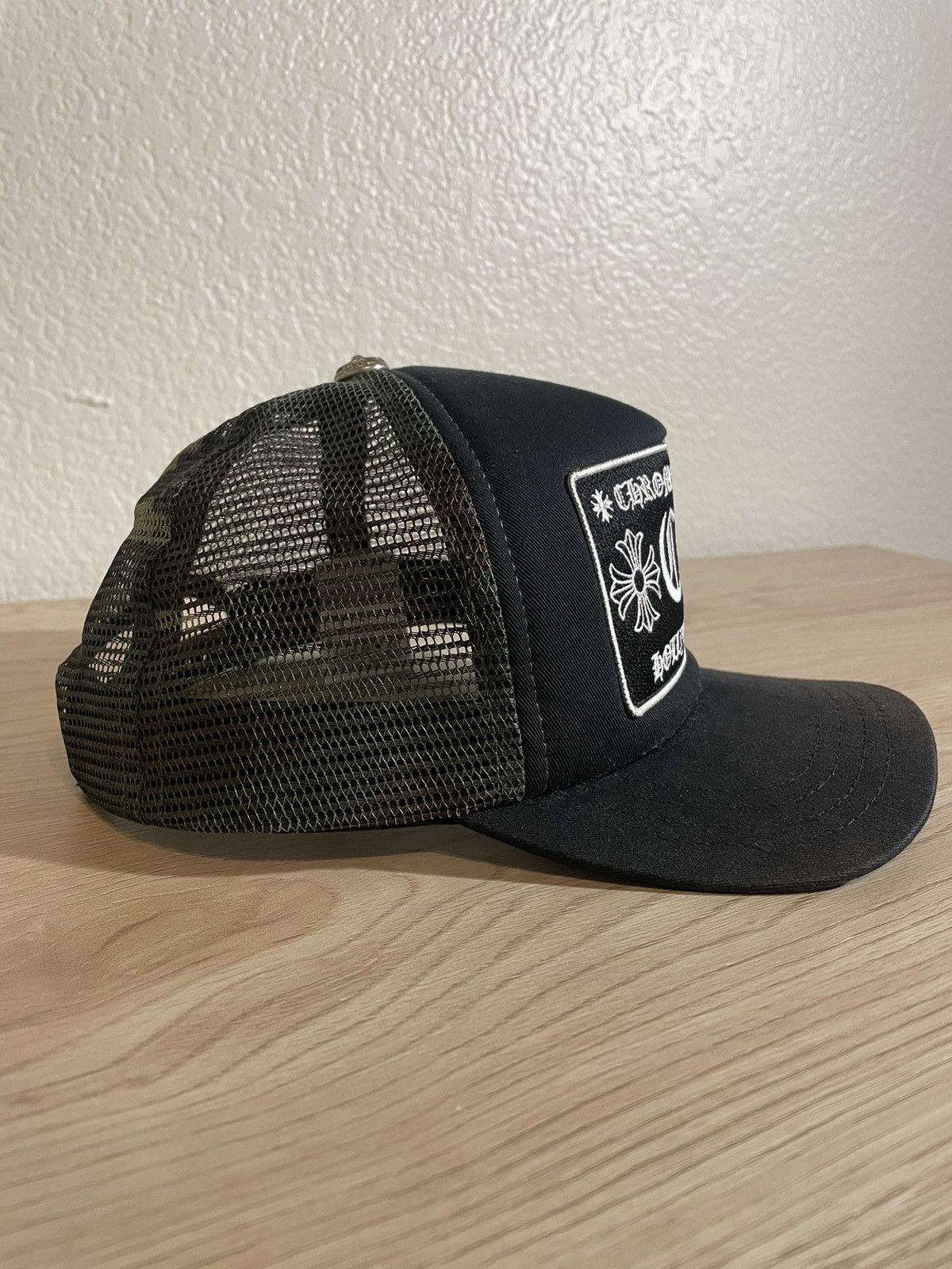 Chrome Hearts Chrome Hearts CH Hollywood Trucker Hat Black/Camo Size ONE SIZE - 3 Thumbnail