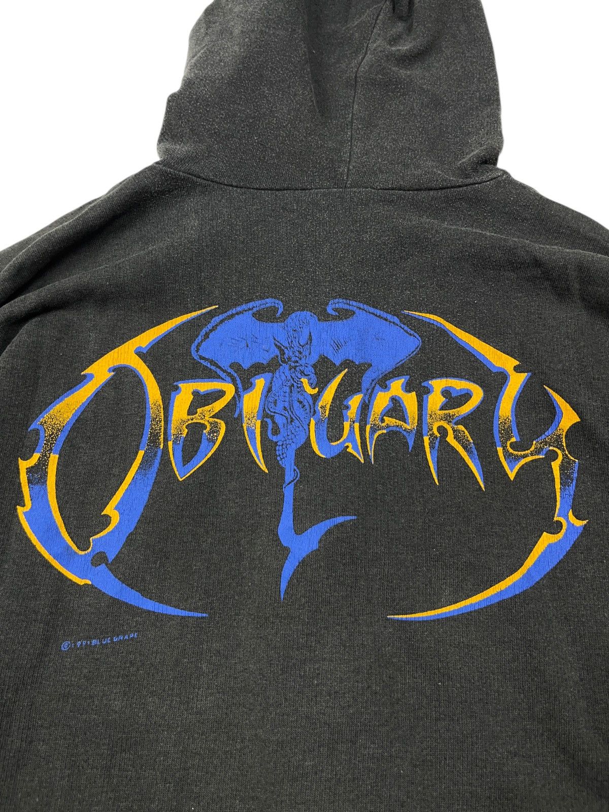 Band Tees Vintage 1992 Obituary The End Complete Zip Hoodie Sepultura Size US XL / EU 56 / 4 - 7 Thumbnail