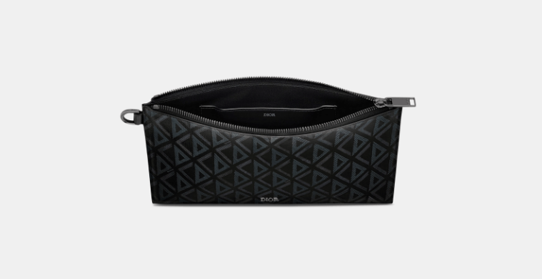 Dior o1w1db10525 2ESCA4 Size : OS / A5 Pouch in Black Size ONE SIZE - 2 Thumbnail