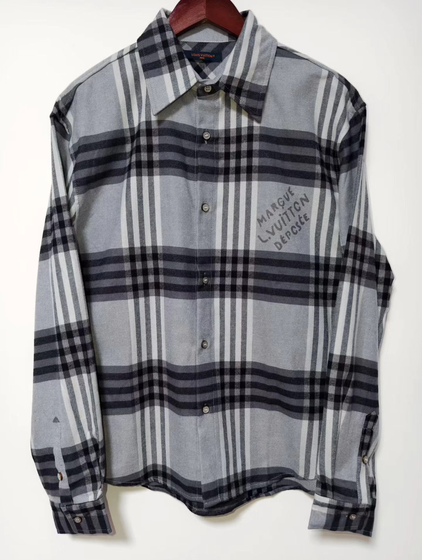 Louis Vuitton Louis Vuitton flannel long-sleeve shirt Size US M / EU 48-50 / 2 - 1 Thumbnail