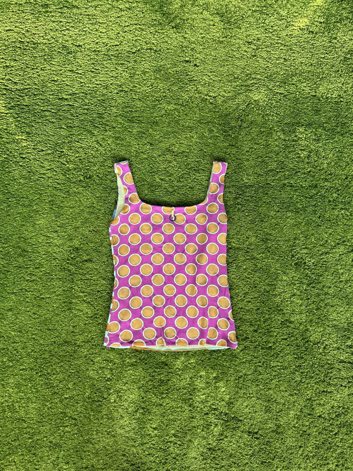 Vintage Save the Queen Y2K vintage patchwork mesh tank top Size M / US 6-8 / IT 42-44 - 6 Thumbnail