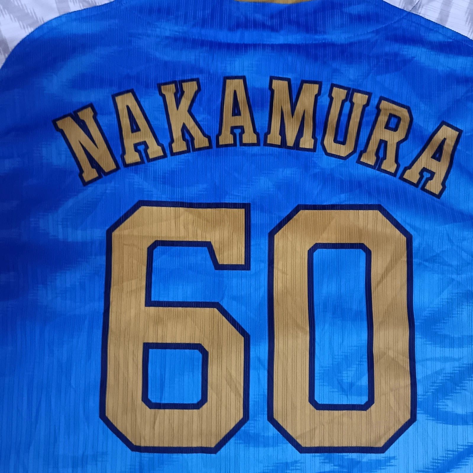 MLB Saitama Seibu Lions Takeya Nakamura Japan Baseball Jersey Size US L / EU 52-54 / 3 - 8 Thumbnail