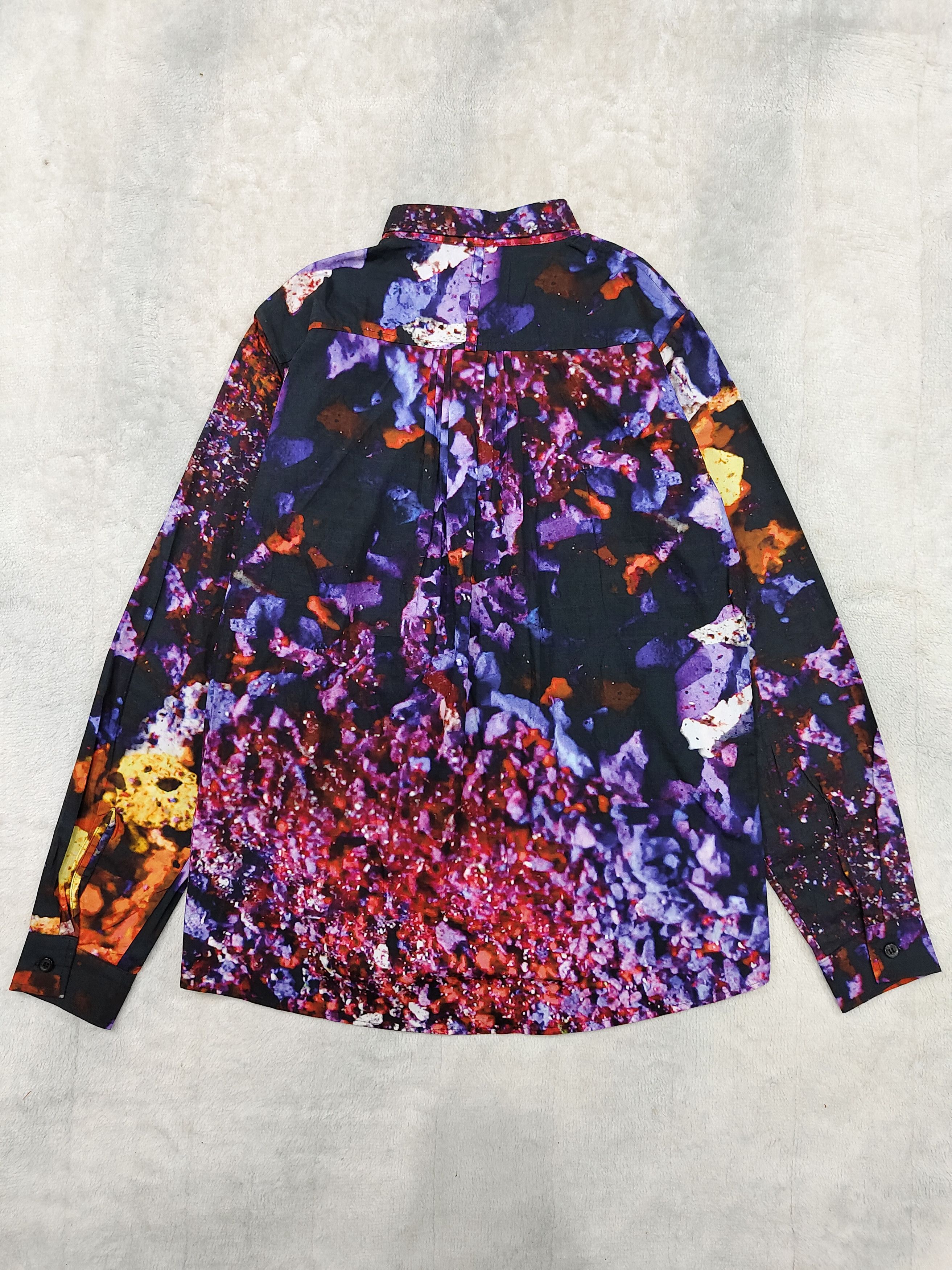 Arts & Science Laitinen- Abstract Multicolor Mineral Art Graphic Shirt Size M / US 6-8 / IT 42-44 - 5 Thumbnail