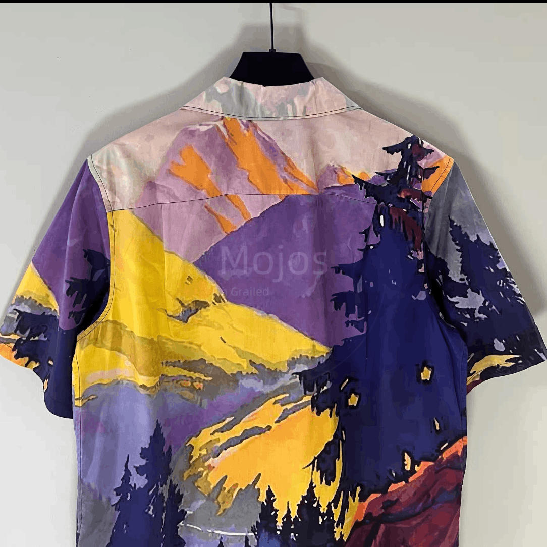 Prada Prada Forest Painting Shirt Size US L / EU 52-54 / 3 - 4 Thumbnail