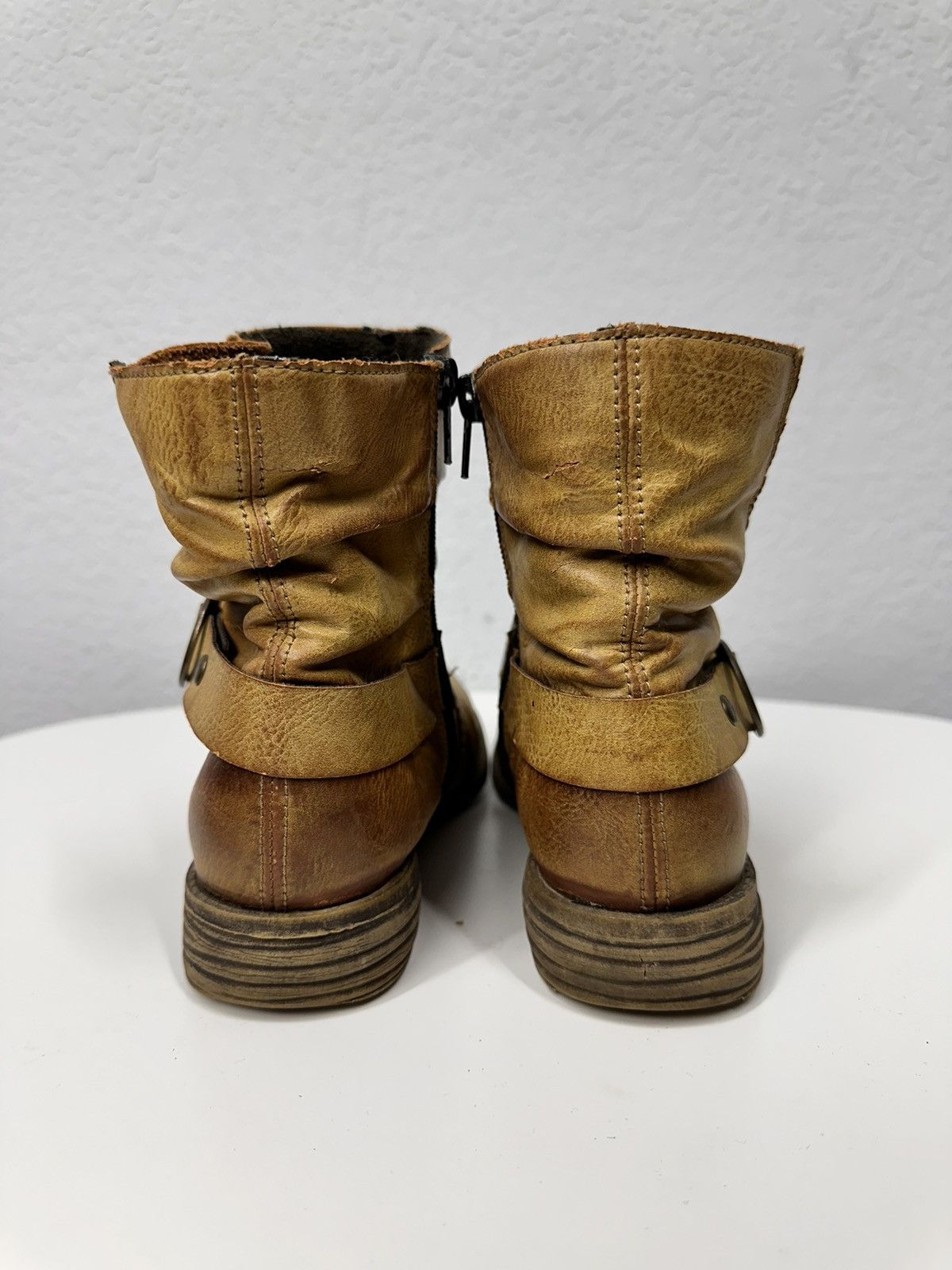 A.S.98 Vintage Leather Boots AS 98 Style Kapital Vibe Rick Owens Size US 8 / IT 38 - 9 Thumbnail