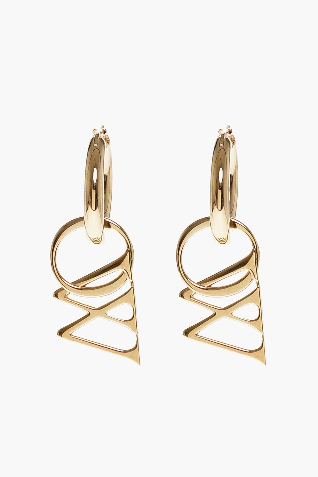 og1mm1125 Size: OS / Brass Hoop Earrings in Gold