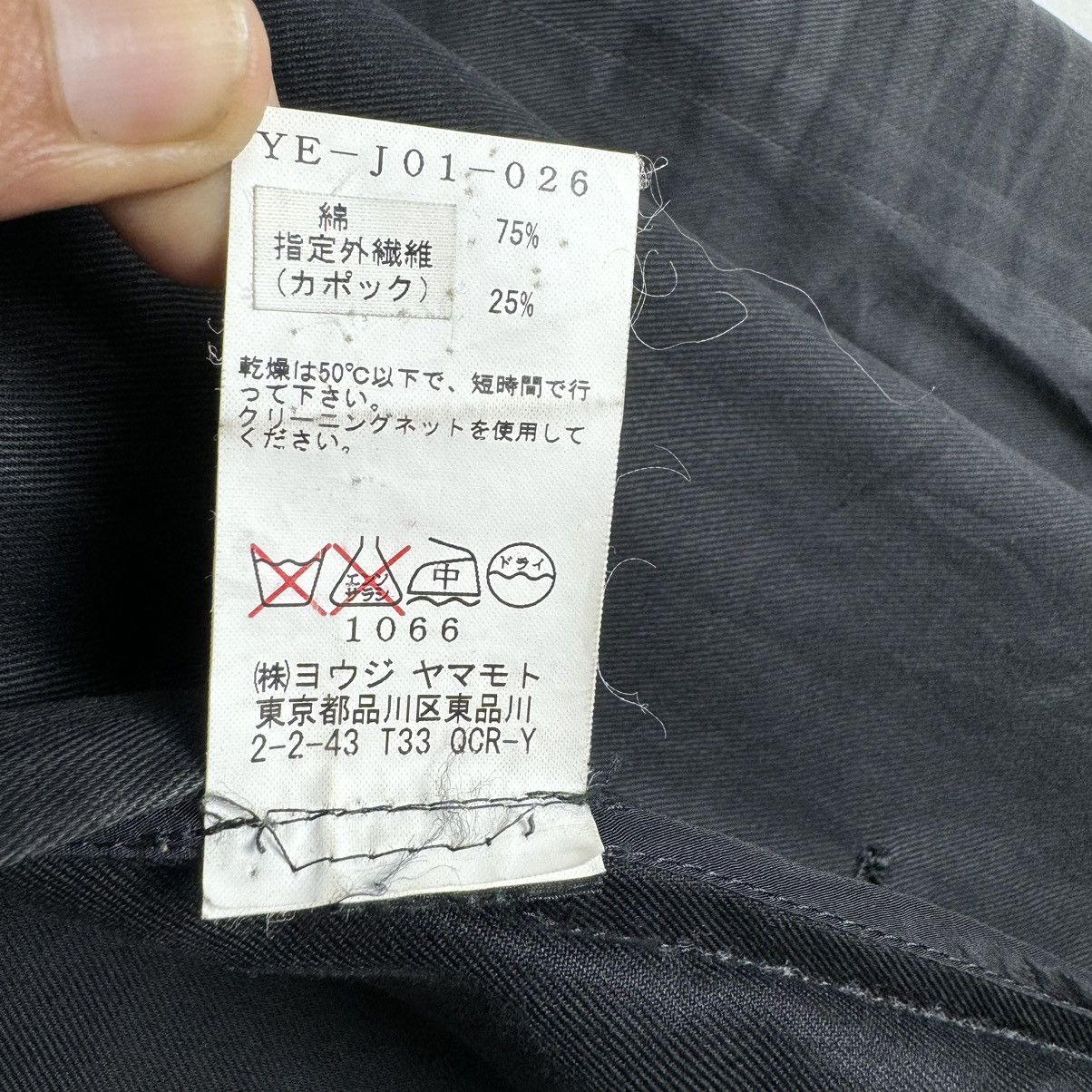 Yohji Yamamoto 🔥YOHJI YAMAMOTO Y’S FLARE BUTTON JACKET Size L / US 10 / IT 46 - 14 Thumbnail