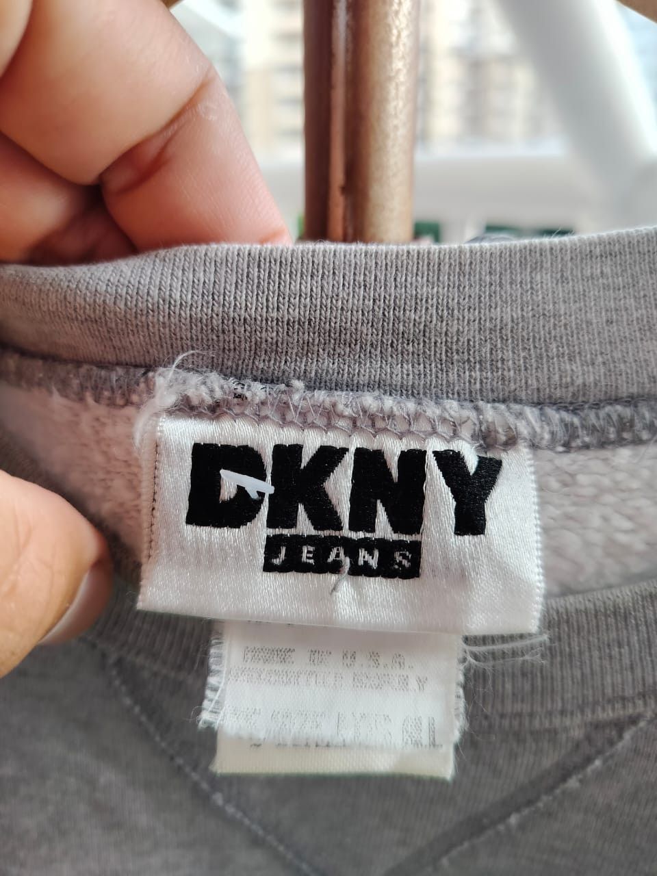 DKNY Vintage DKNY Jeans sweatshirt Metropolitan City Size US L / EU 52-54 / 3 - 2 Thumbnail