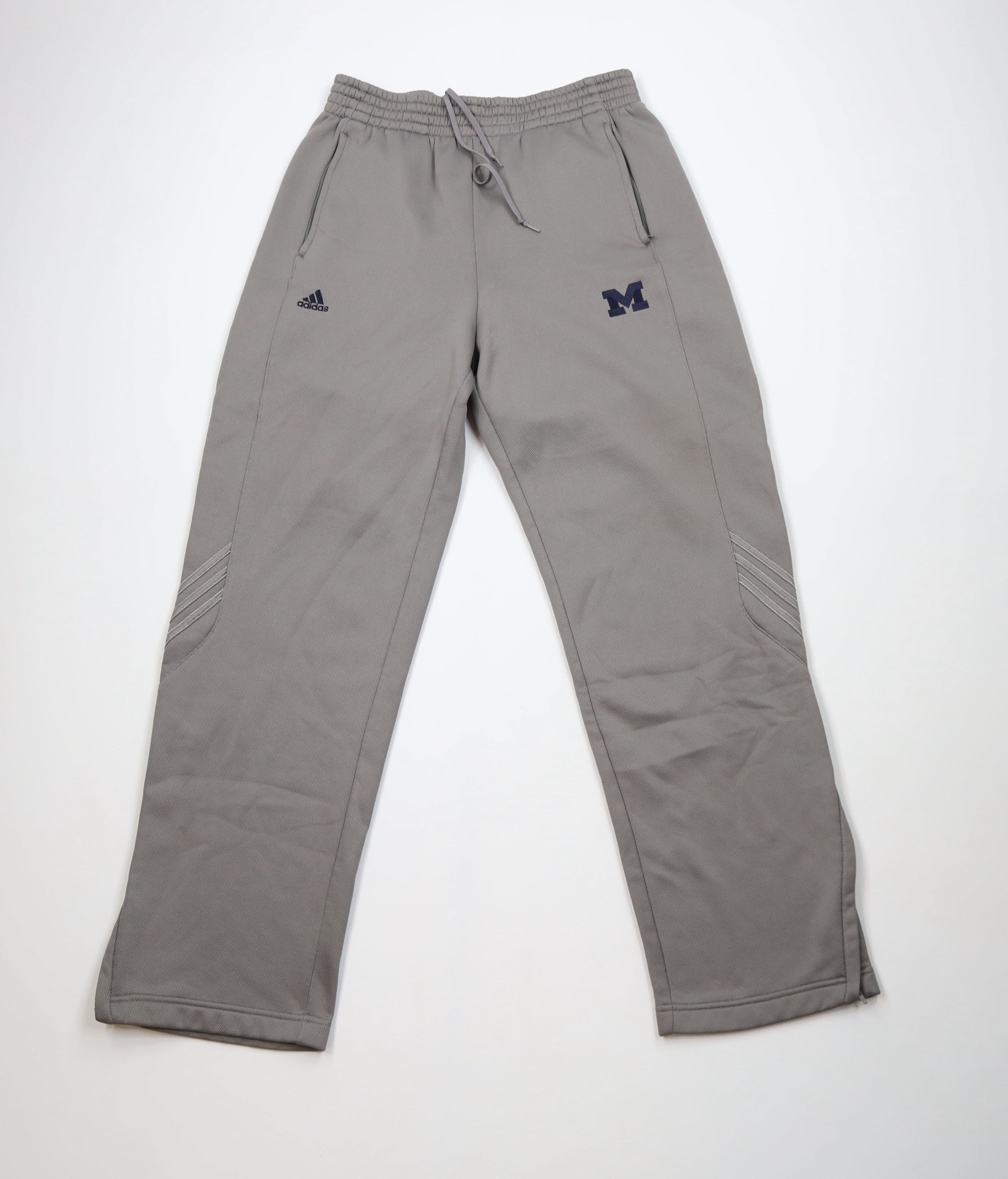 Adidas Vintage Y2K Adidas University of Michigan Wide Leg Pants Size US 36 / EU 52 - 1 Thumbnail