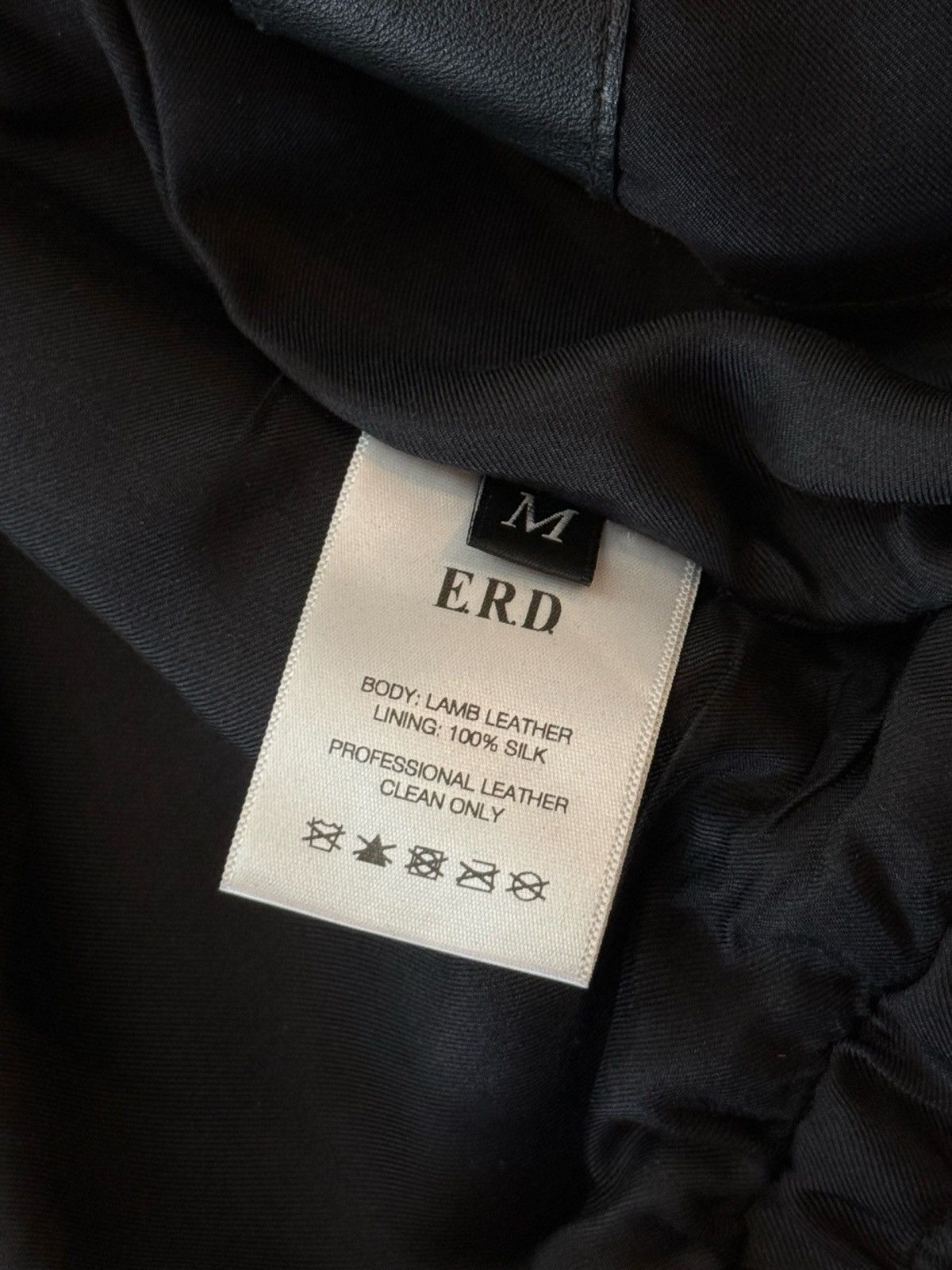 Enfants Riches Deprimes ERD embroidered girl fingering herself leather jacket Size US M / EU 48-50 / 2 - 8 Thumbnail