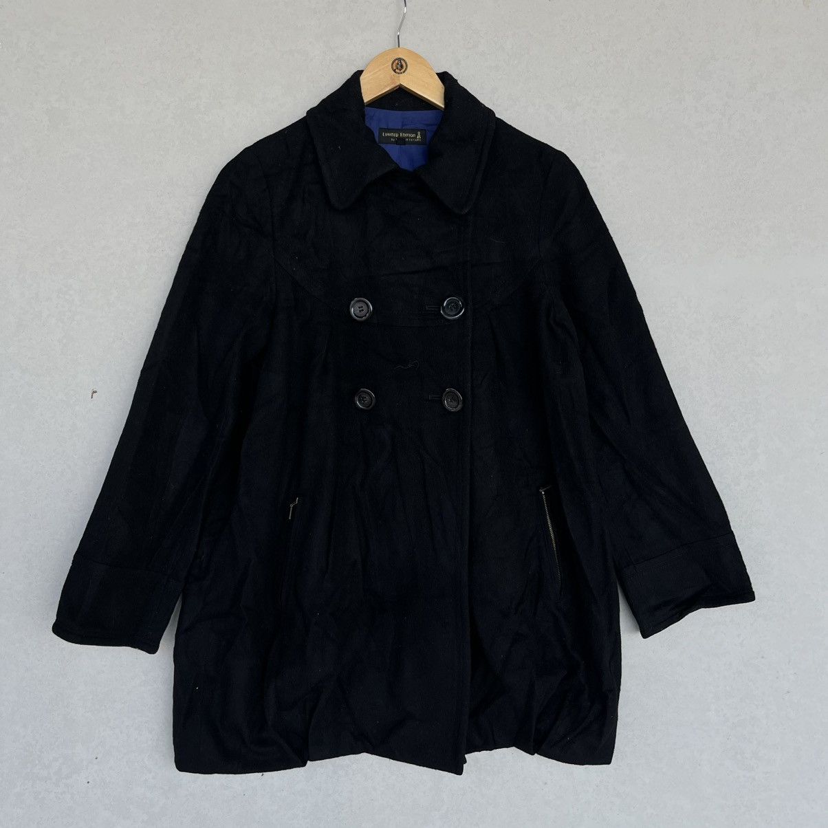 Other Vintage Black Trench Coat with double Size M Size US M / EU 48-50 / 2 - 1 Thumbnail