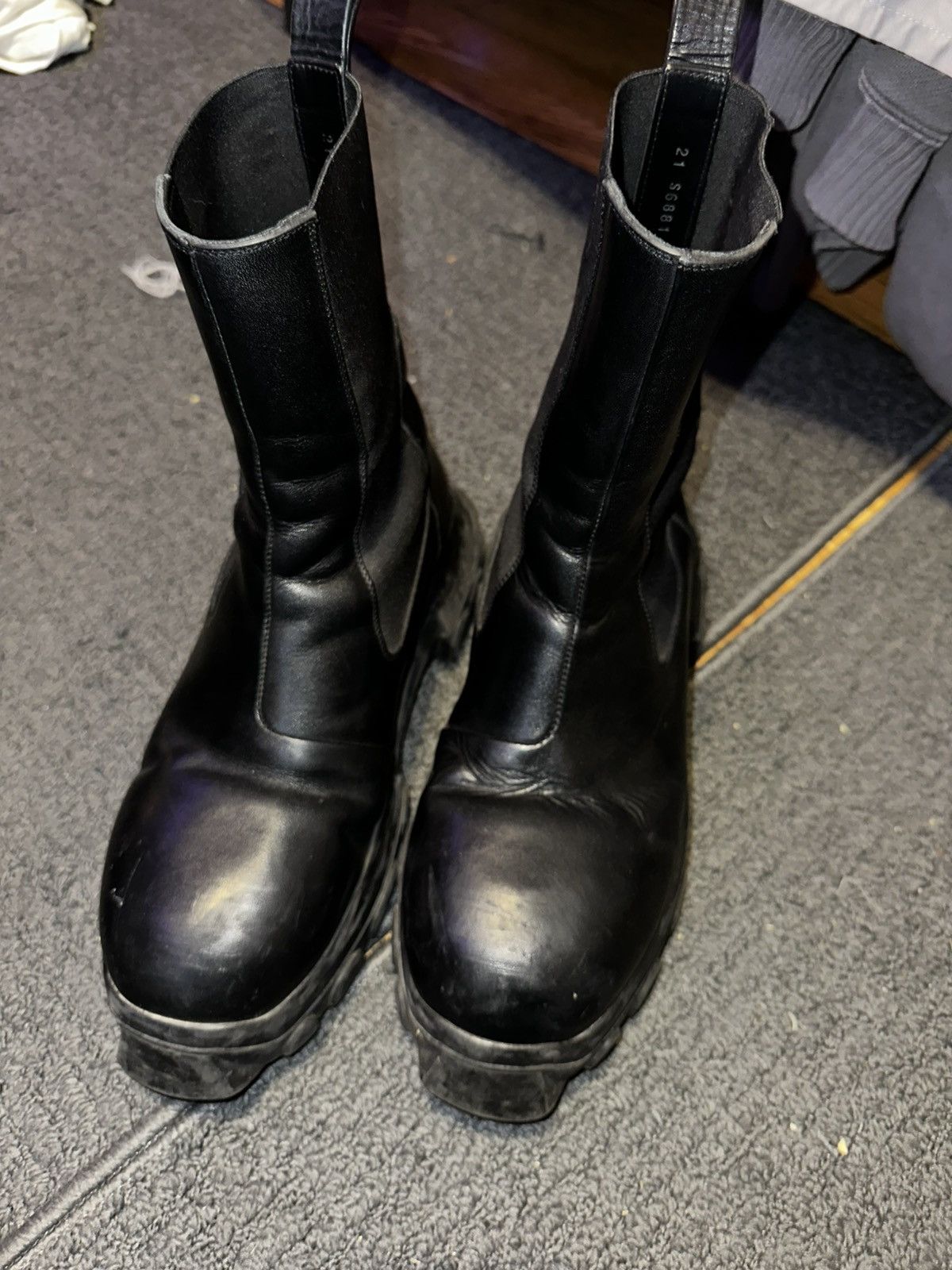 Rick Owens Rick Owens Tractor Boots Size US 10 / EU 43 - 1 Thumbnail