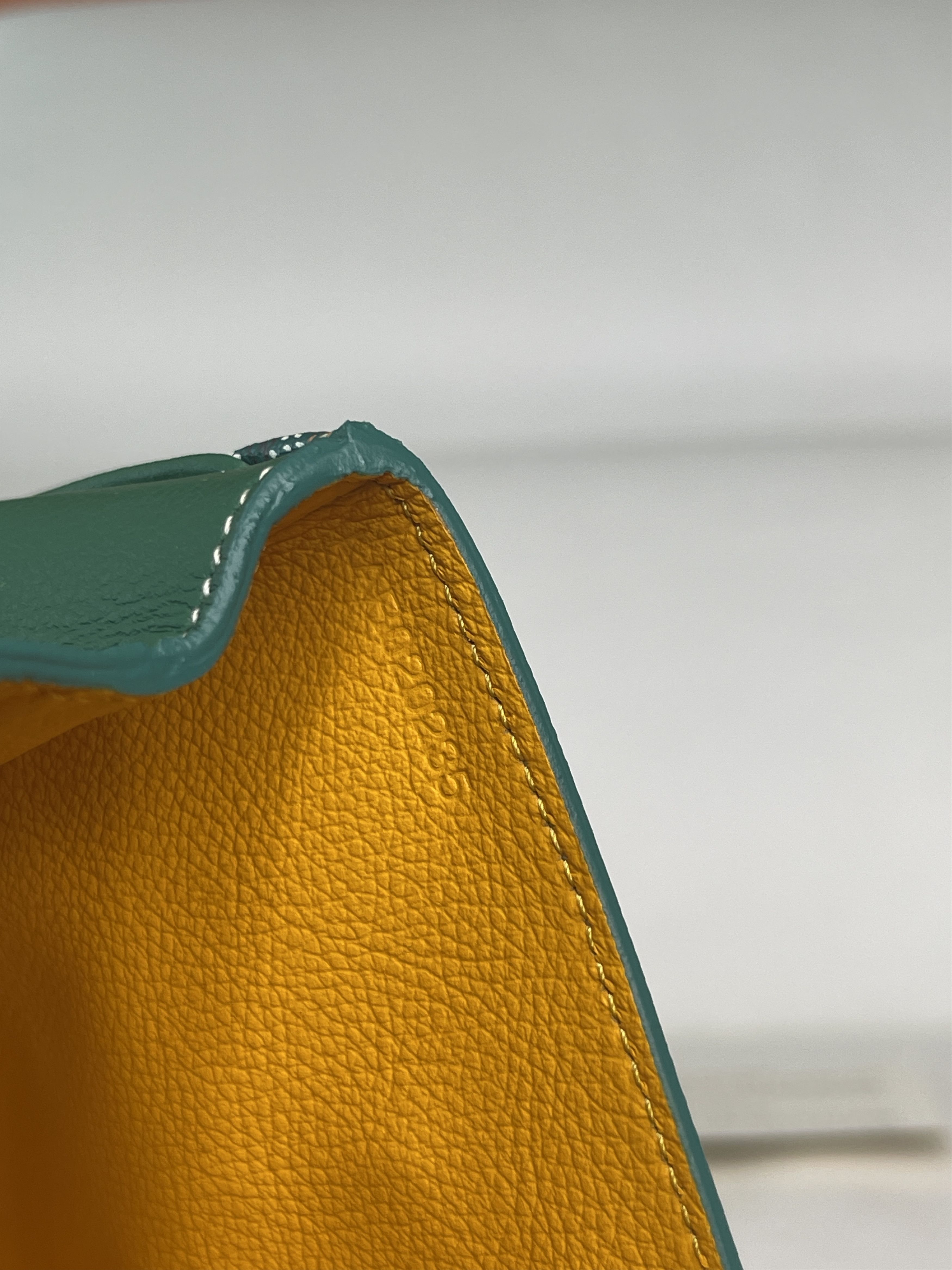 Goyard New Goyard Green Saigon Souple Mini Top Handle Bag Size ONE SIZE - 11 Thumbnail