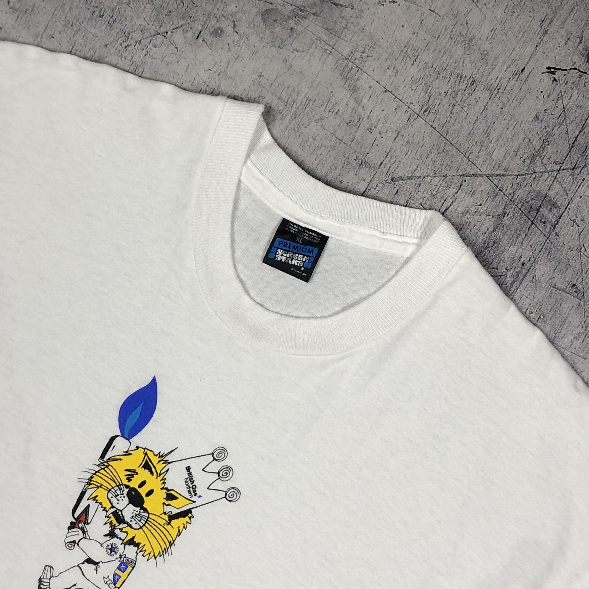 Vintage Vintage Newcastle Breweries Durham County Cricket Tee Size US XL / EU 56 / 4 - 5 Thumbnail